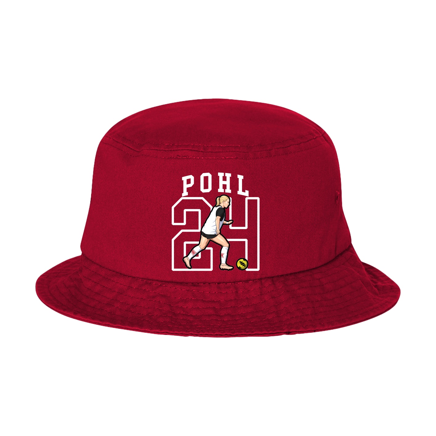 Bucket Cap — Shirsey in Red