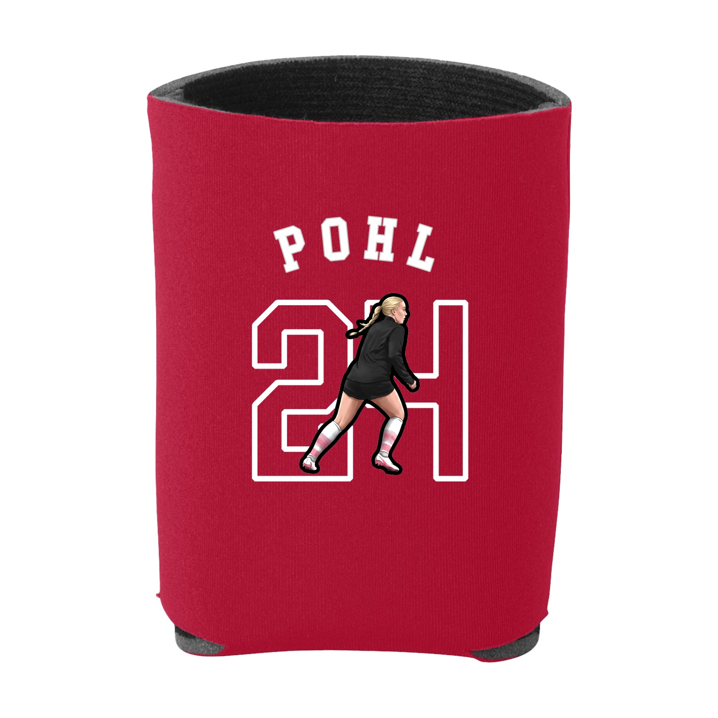 Can Holder — Shirsey Arch in Red