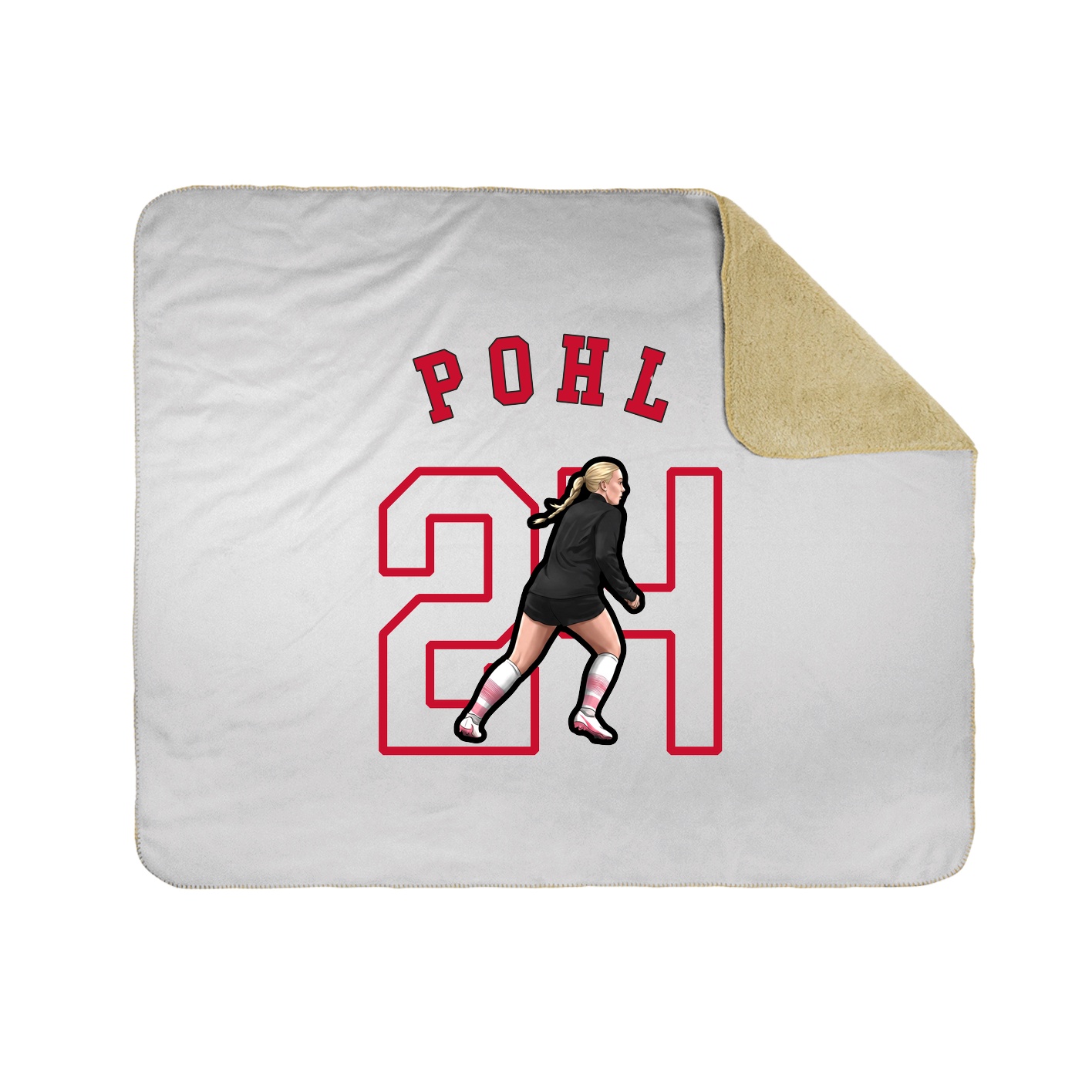 Throw Blanket — Shirsey Arch in White