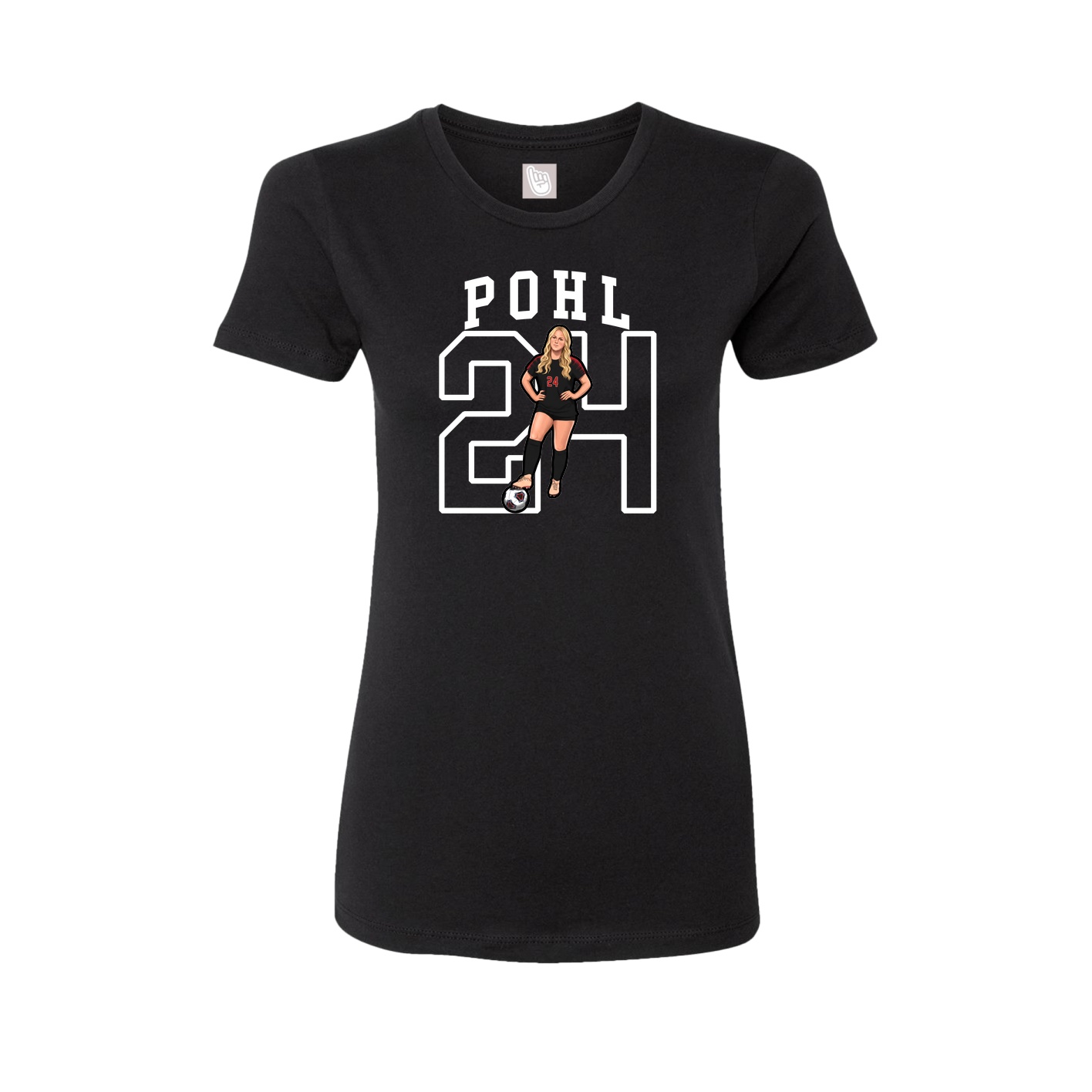 Womens Tee — Shirsey in Black