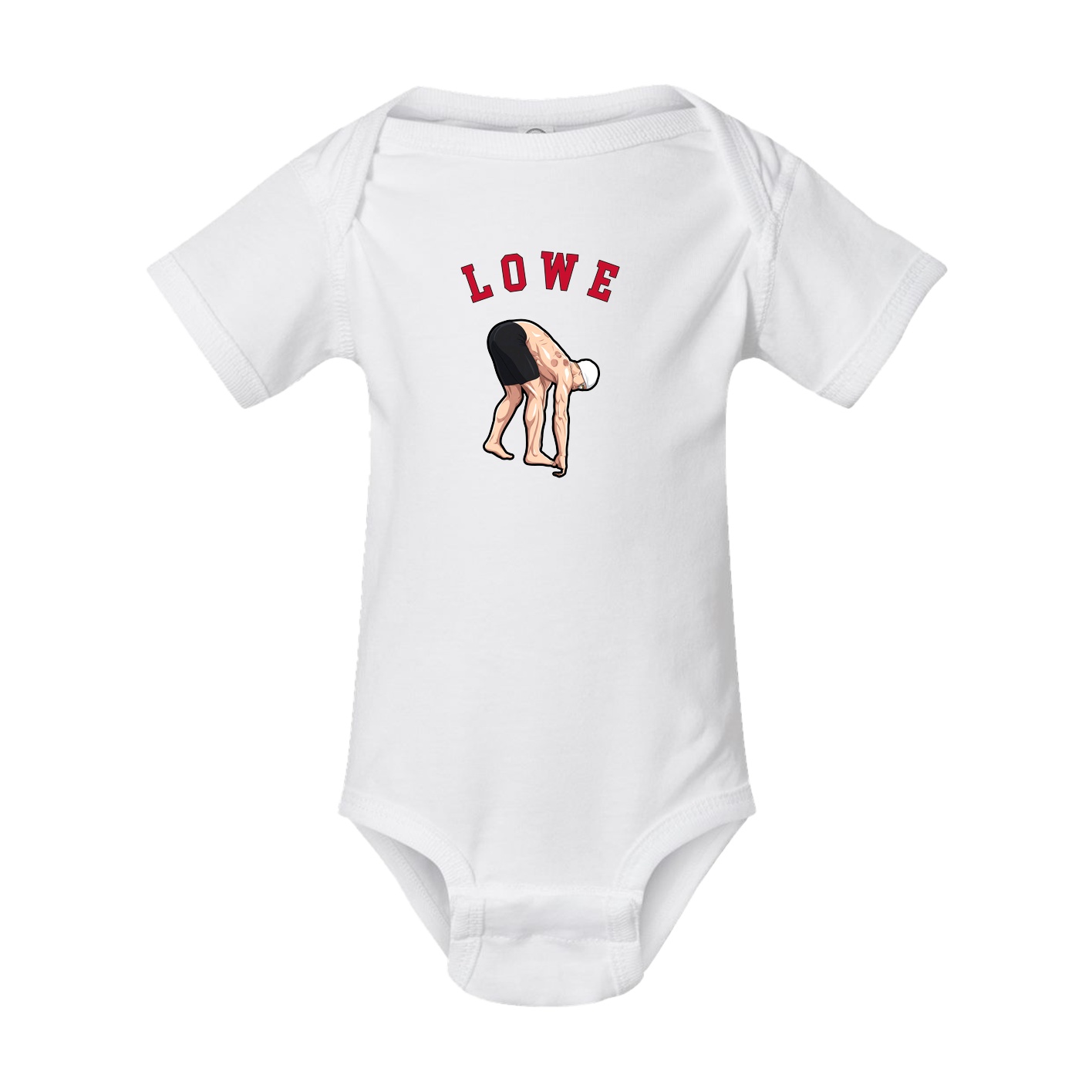 Baby Onesie — Shirsey Arch in White