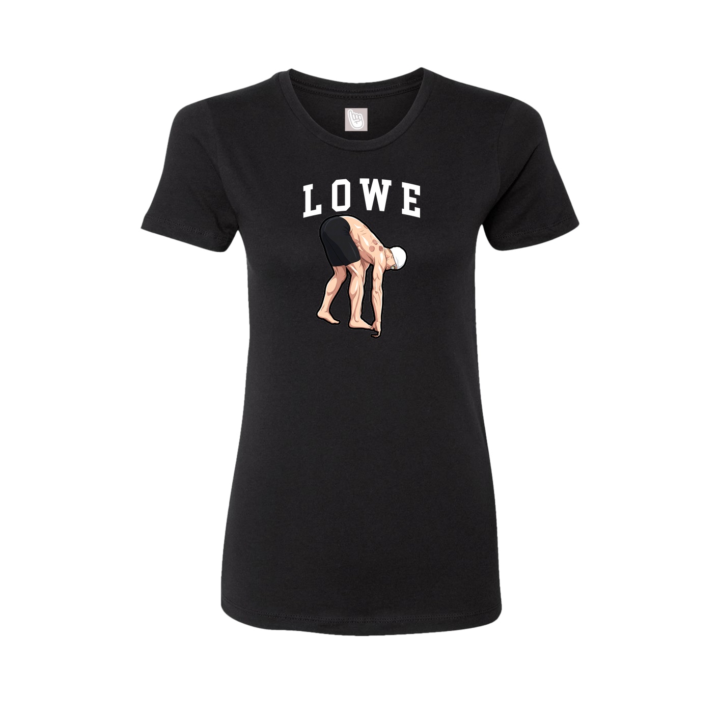 Fitted Women's Tee — Shirsey in Black