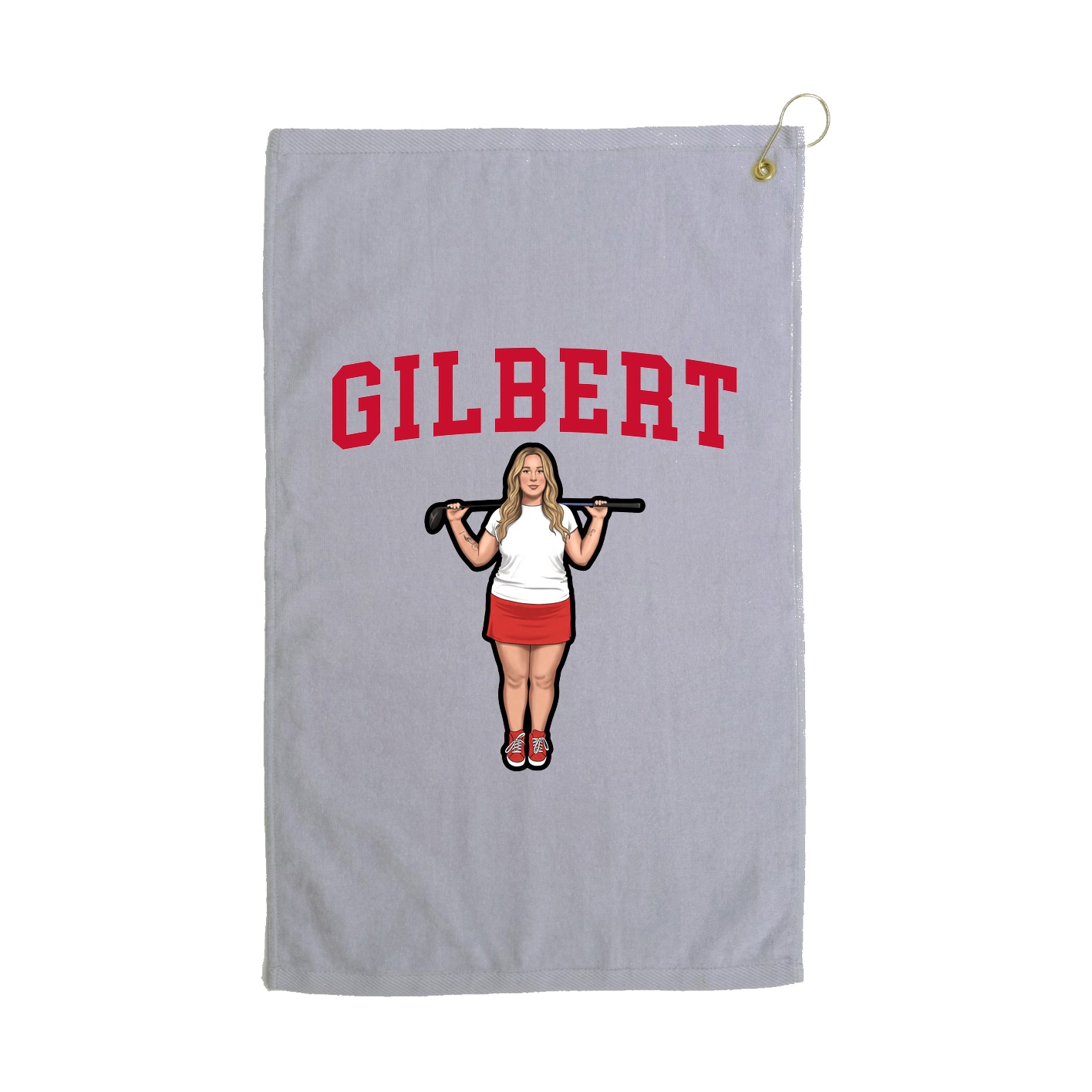 Golf Towel — Shirsey in Grey