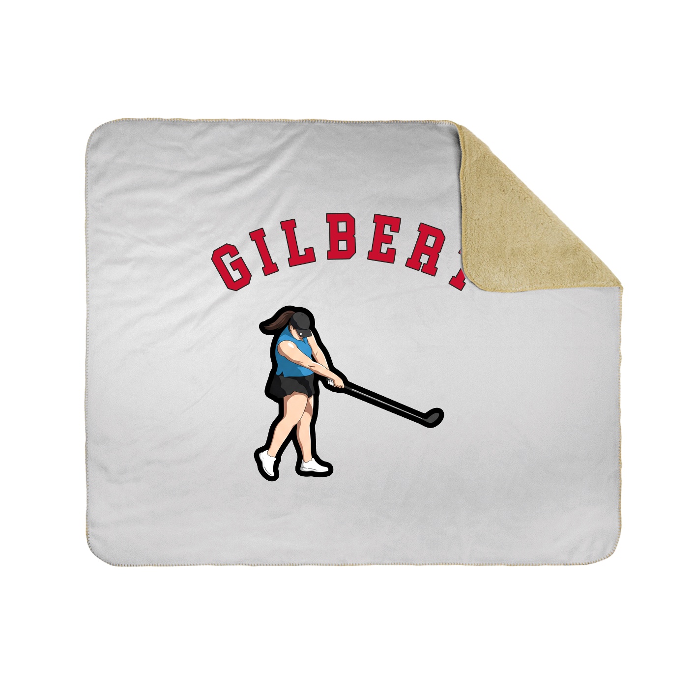 Throw Blanket — Shirsey Arch in White