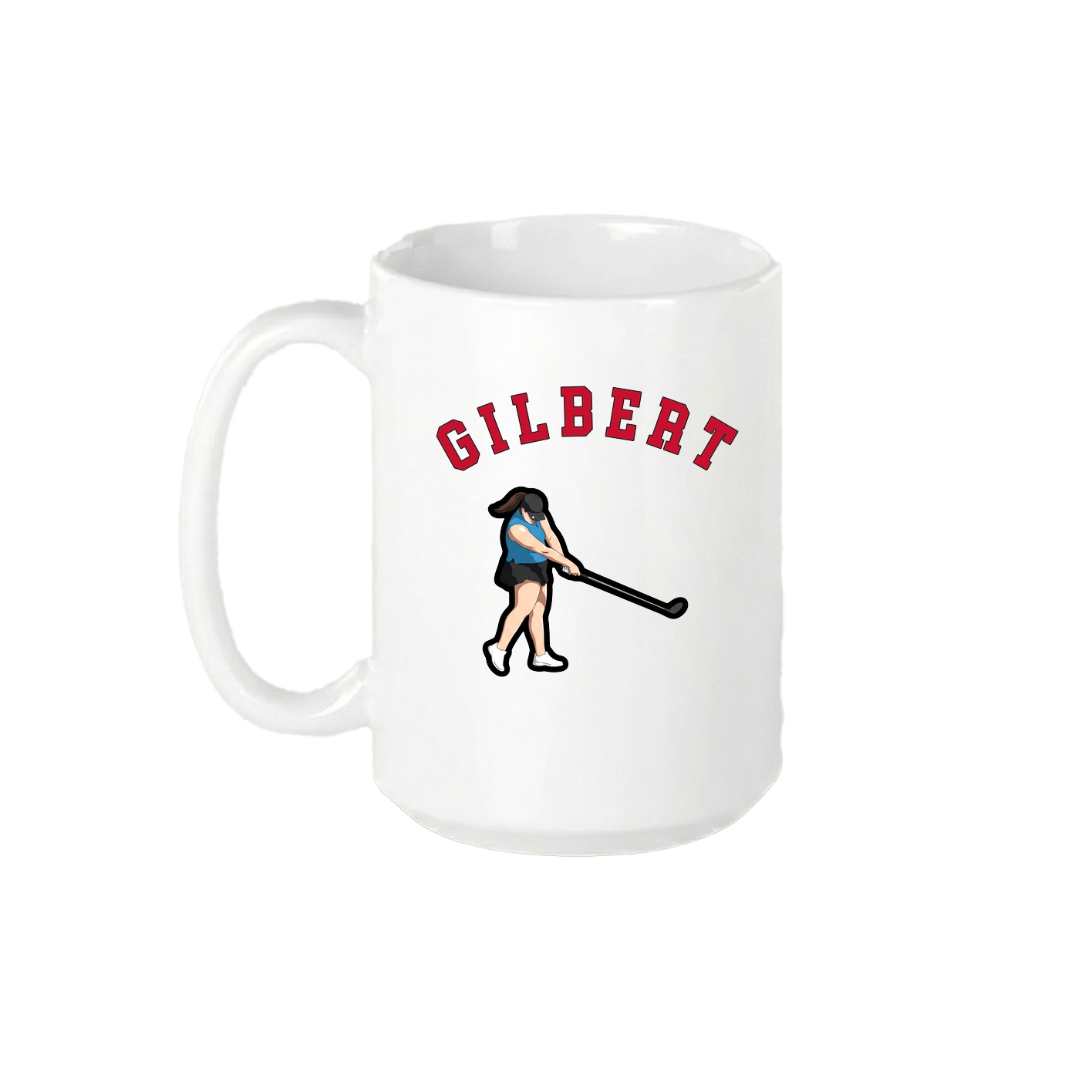 15oz Coffee Mug — Shirsey Arch in White