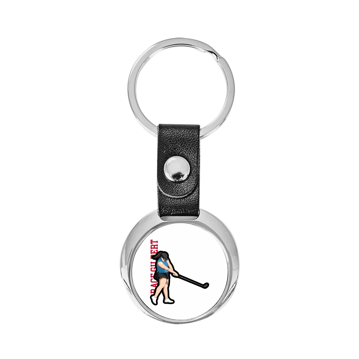 Key Chain — Name Vertical in Classic