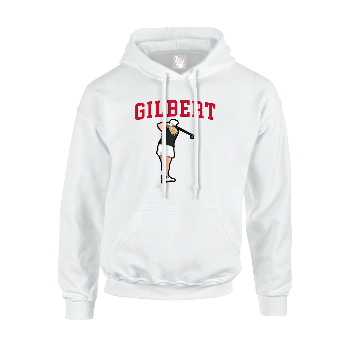 Hoodie — Shirsey in White
