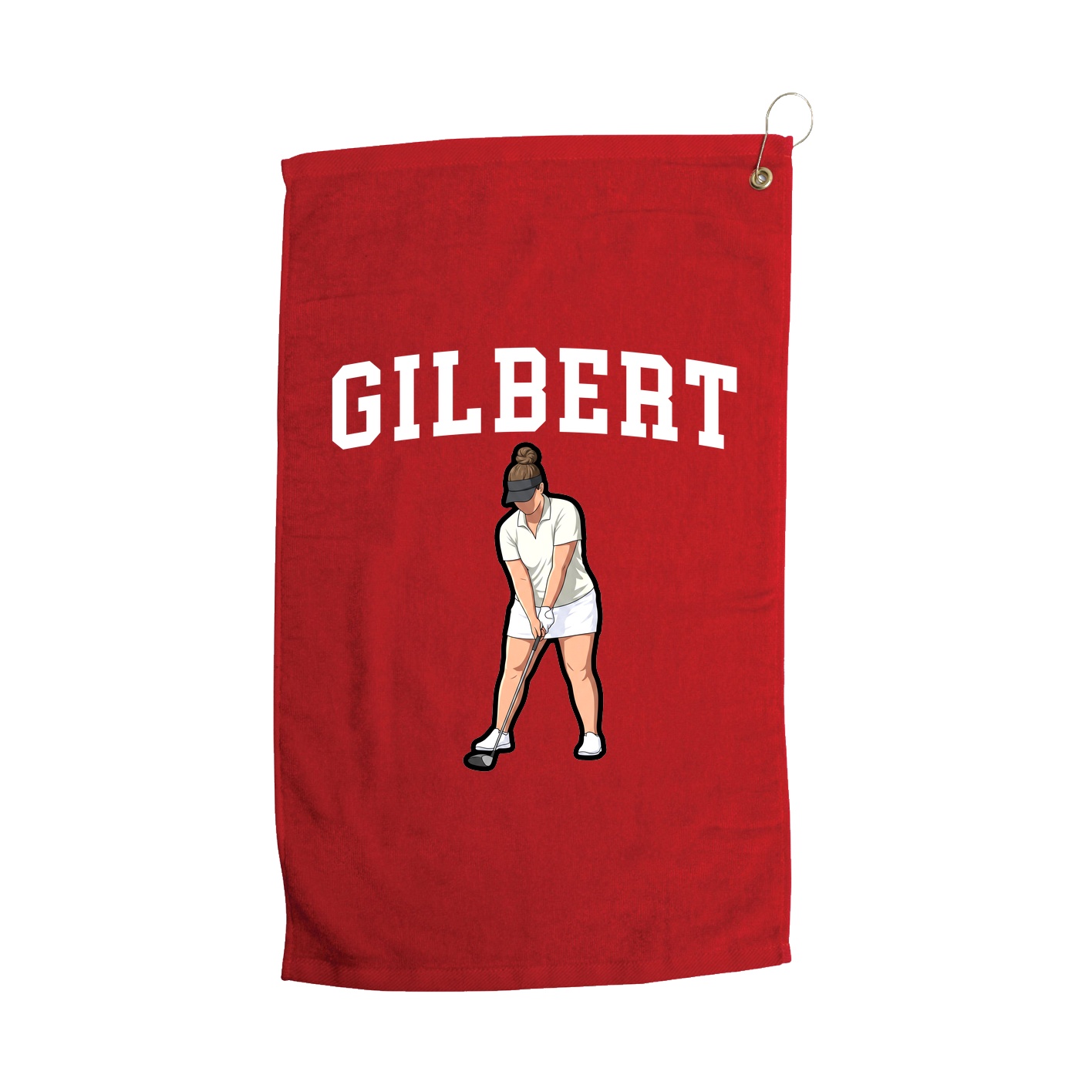 Golf Towel — Shirsey in Red