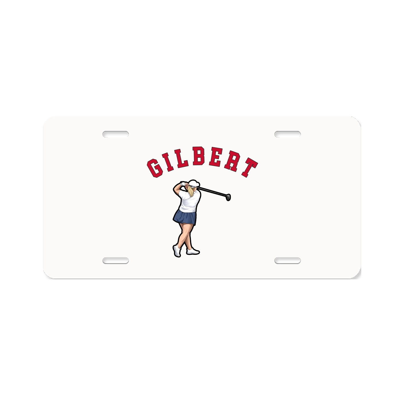 License Plate — Shirsey Arch in Classic