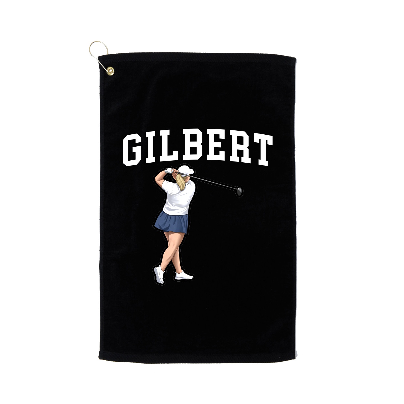 Golf Towel — Shirsey in Black