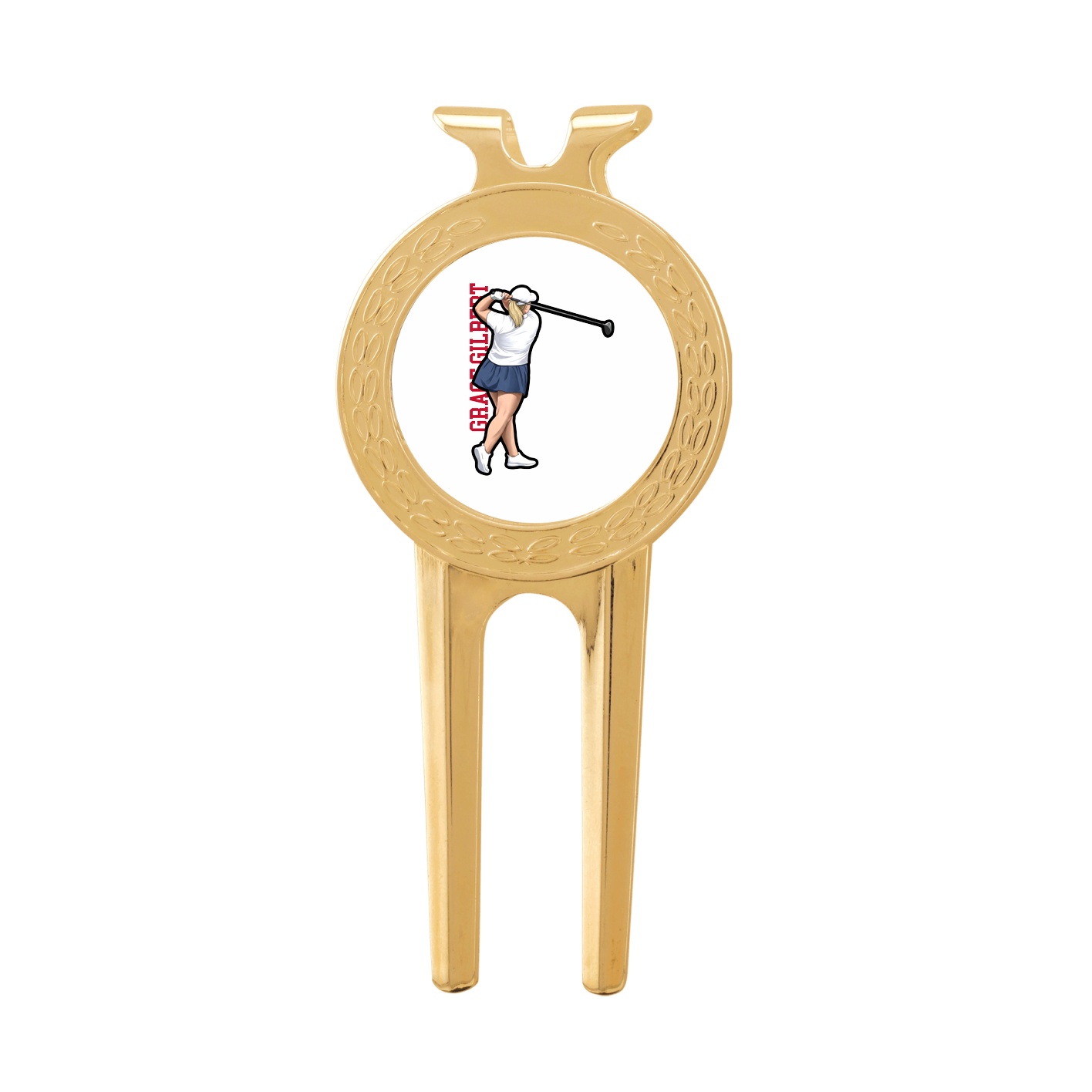Divot Tool with Ball Marker — Name Vertical in Classic