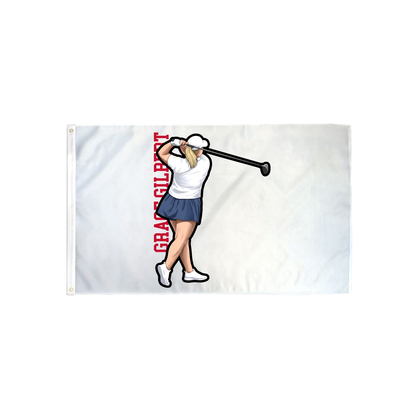 3x5 Flag — Name Vertical in Classic