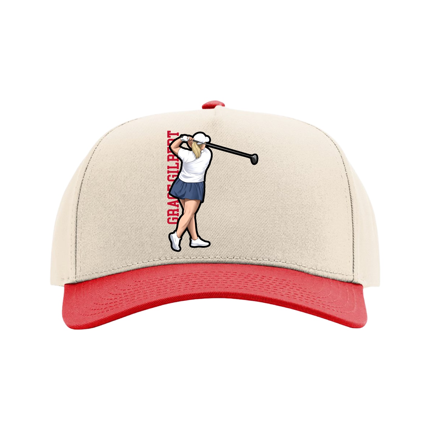 Full Fabric Five-Panel Champ Cap
