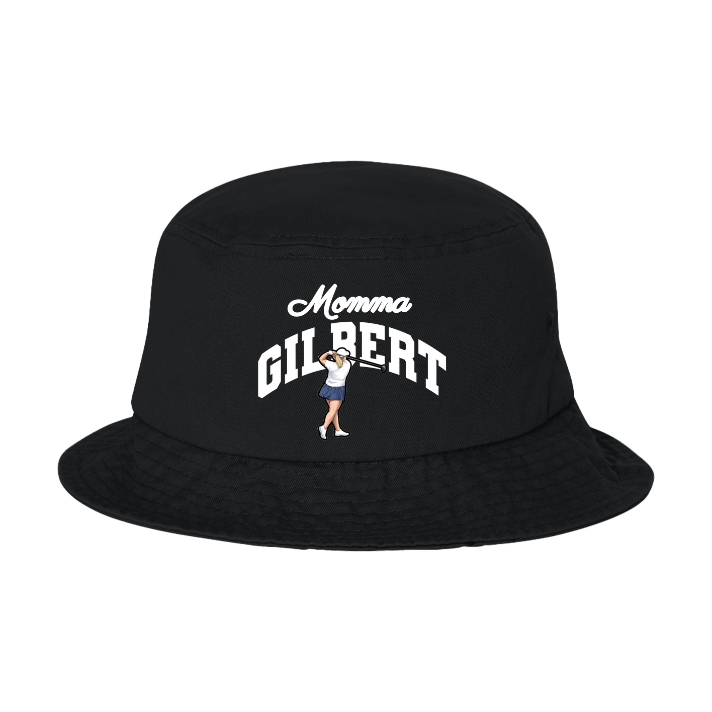 Bucket Cap — Mothers Day Arch in Black