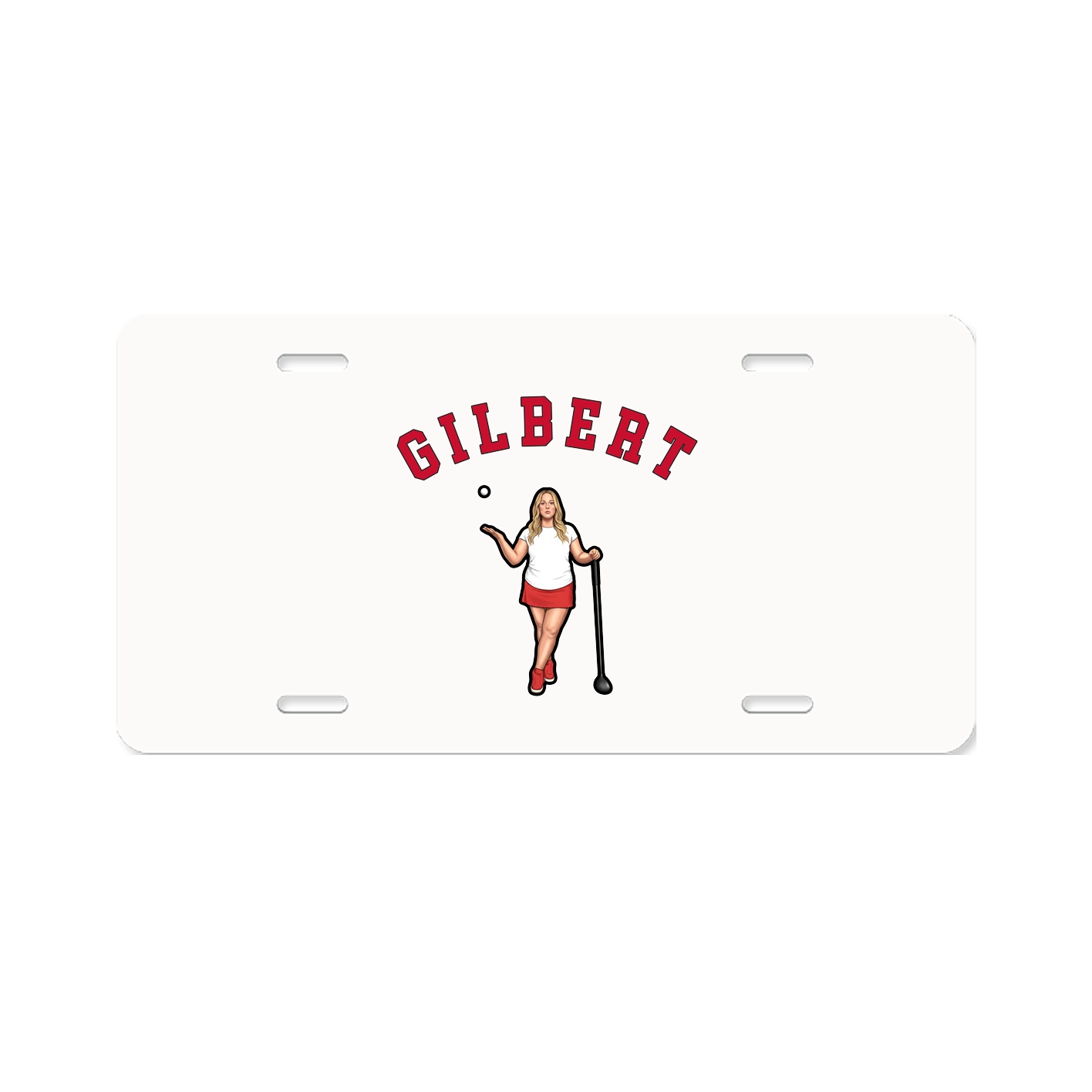 License Plate — Shirsey Arch in Classic