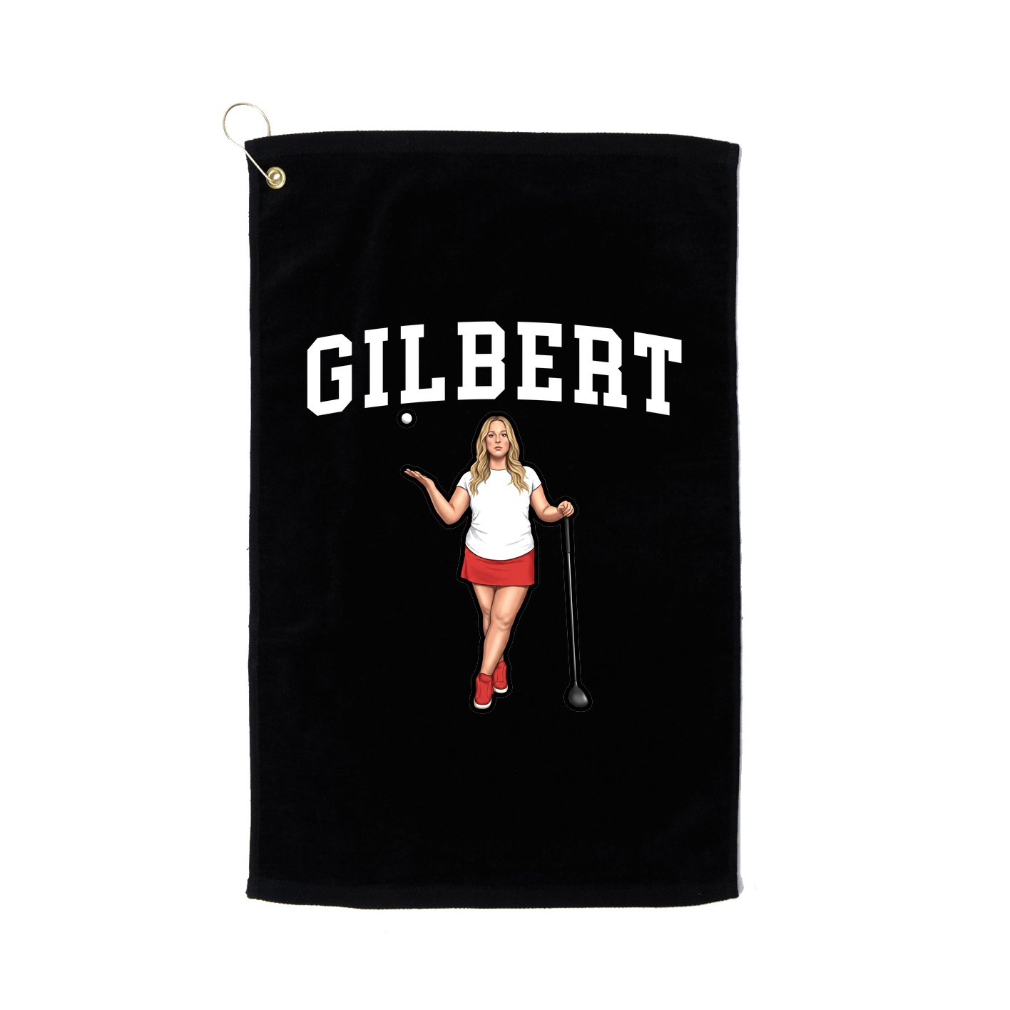Golf Towel — Shirsey in Black