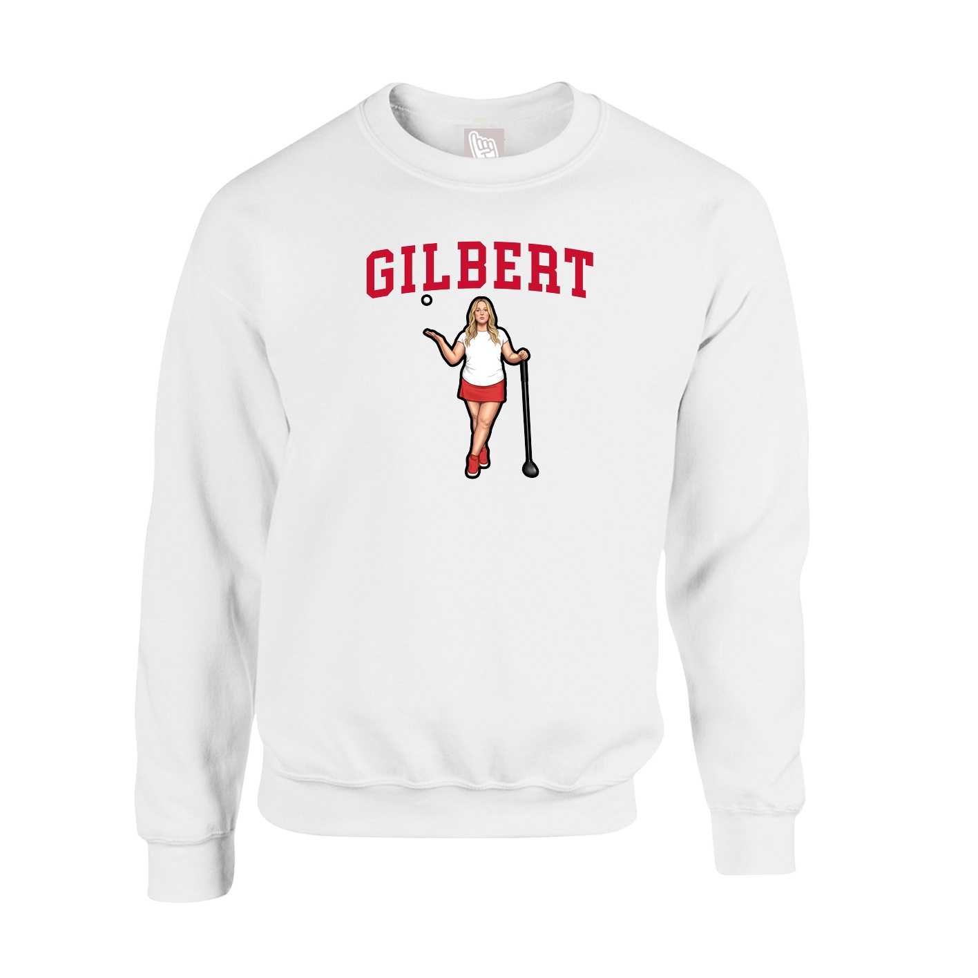 Fleece Crew — Shirsey in White