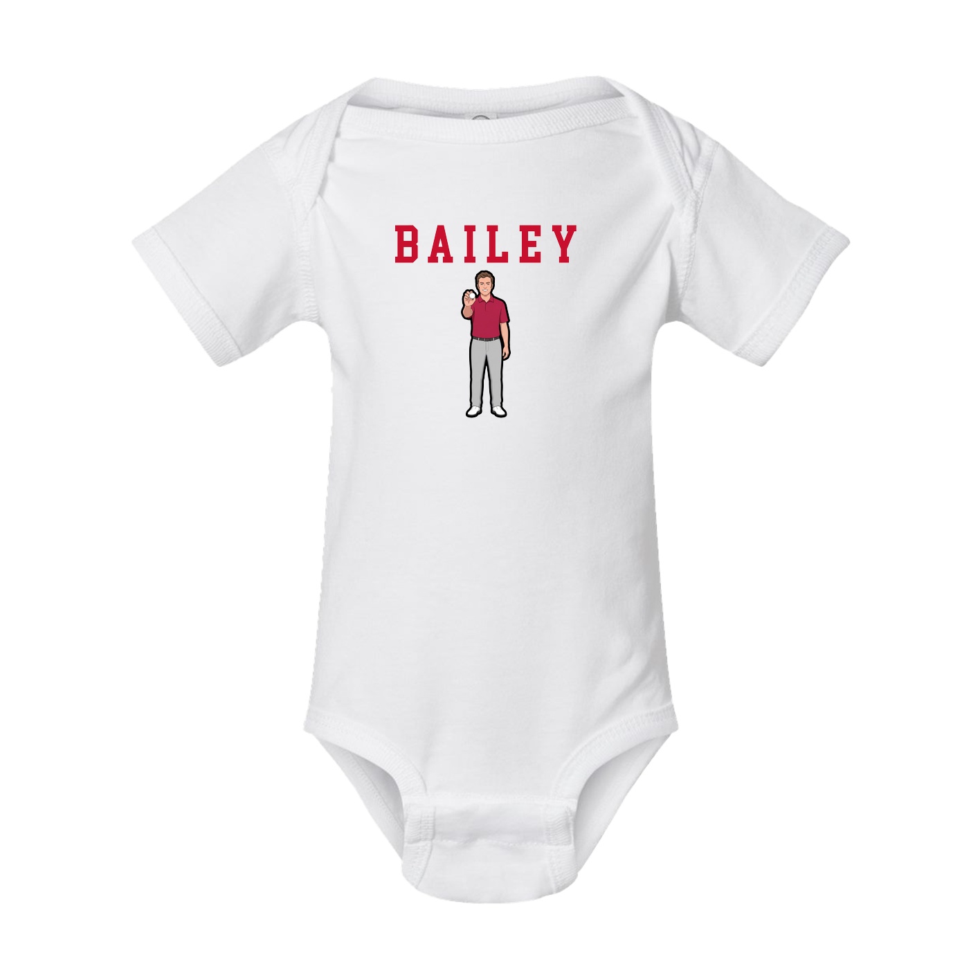 Baby Onesie — Shirsey in White