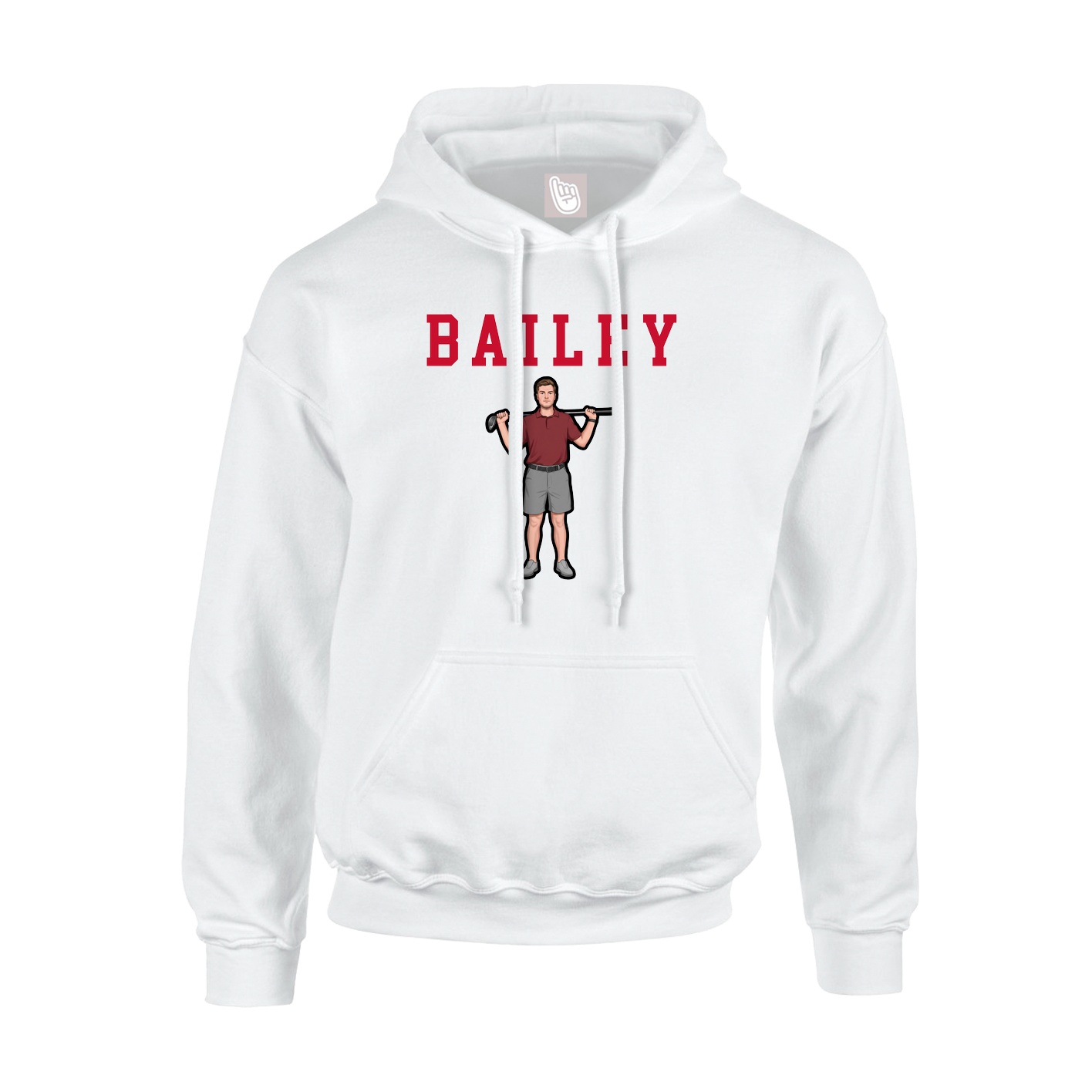 Youth Hoodie — Shirsey in White
