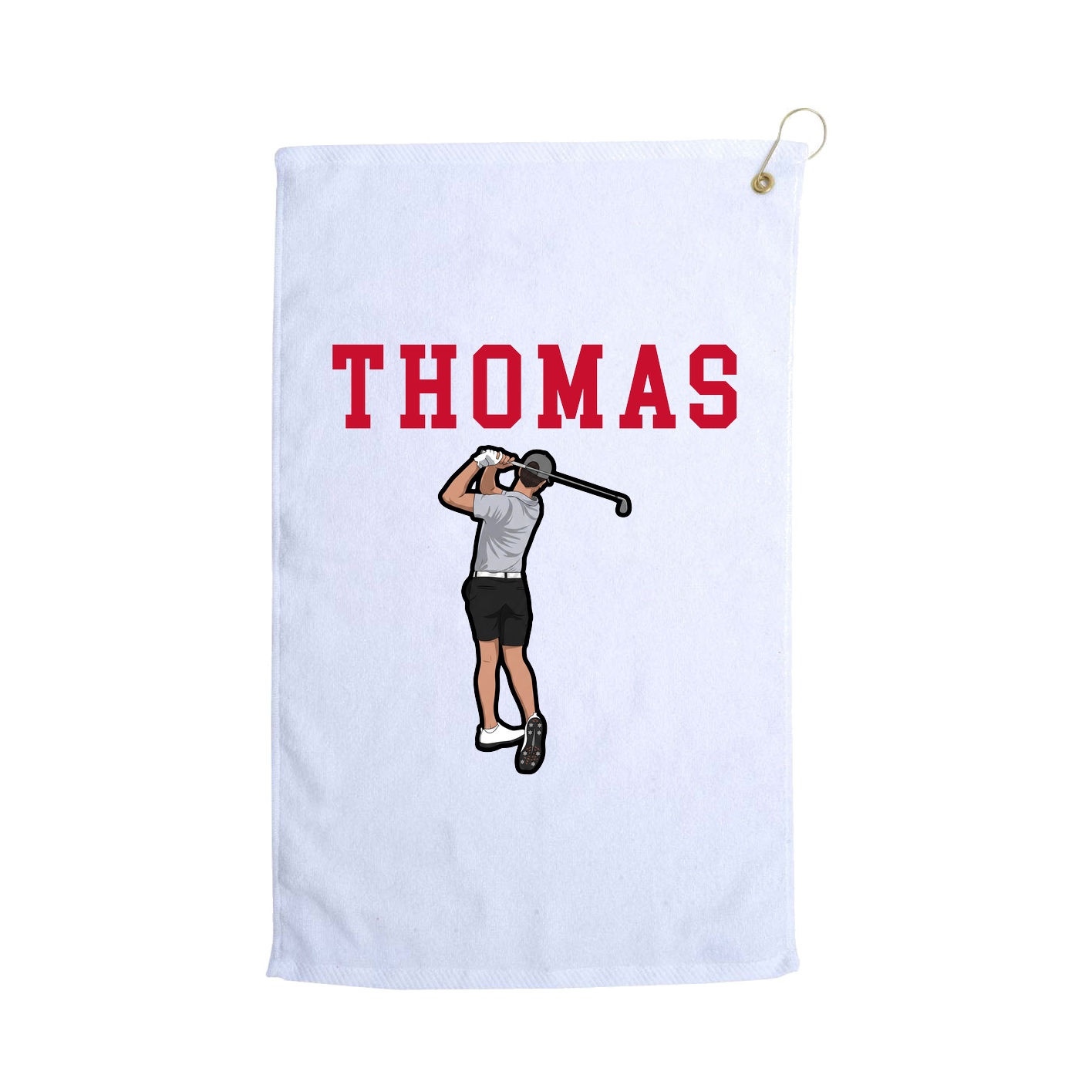 Golf Towel — Shirsey in White
