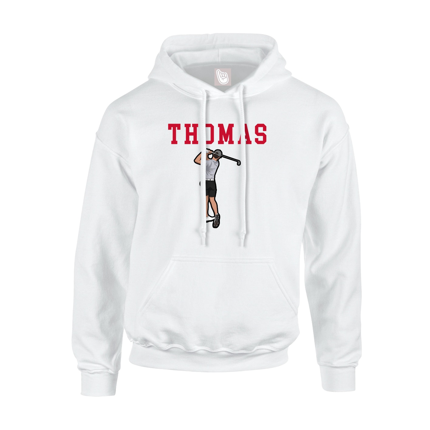 Hoodie — Shirsey in White