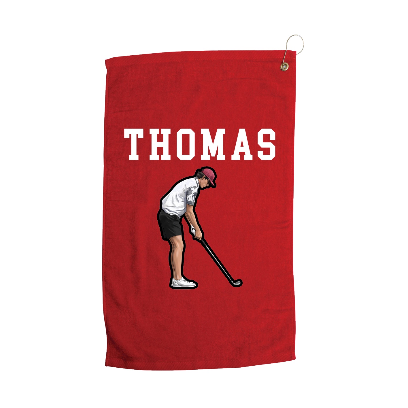 Golf Towel — Shirsey in Red