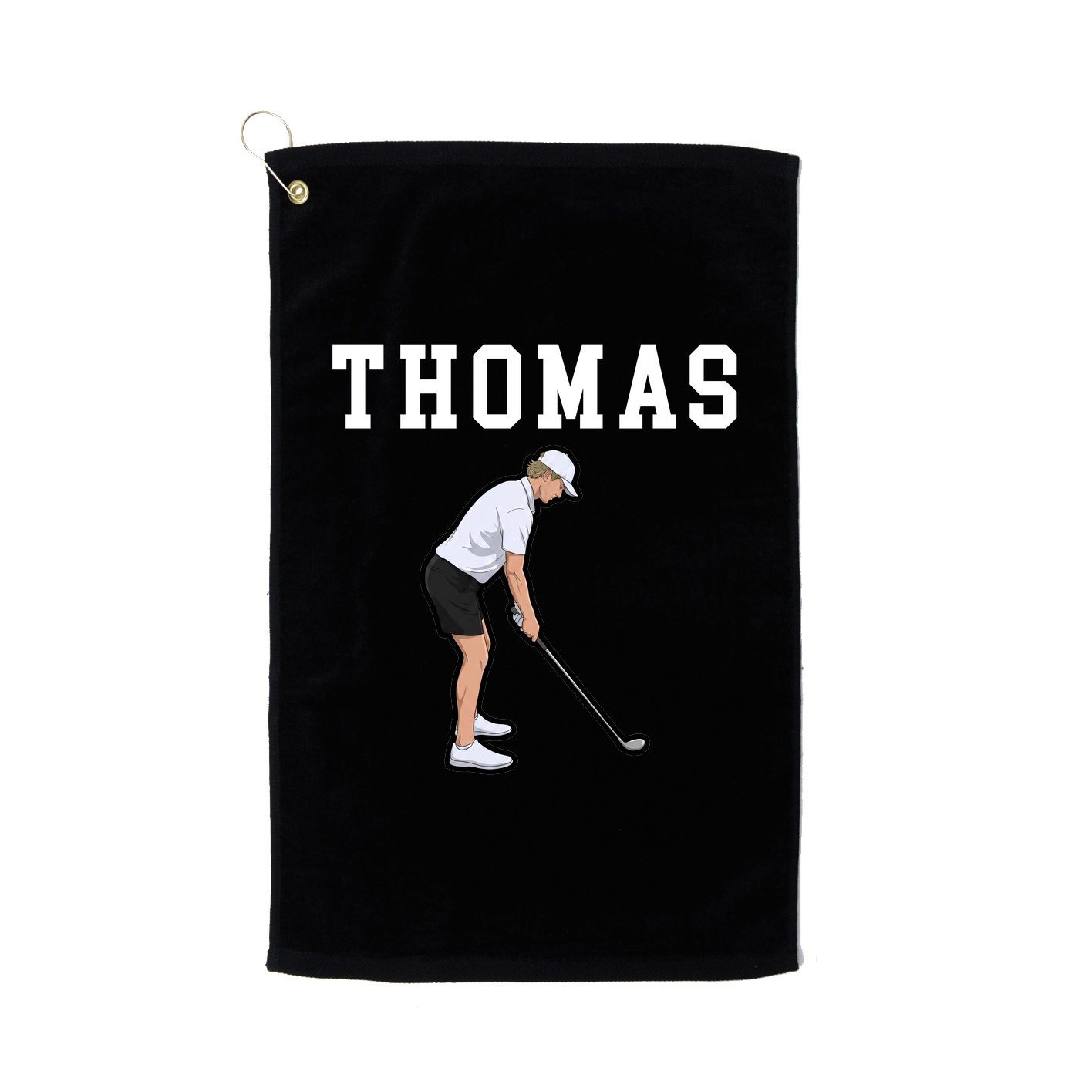 Golf Towel — Shirsey in Black