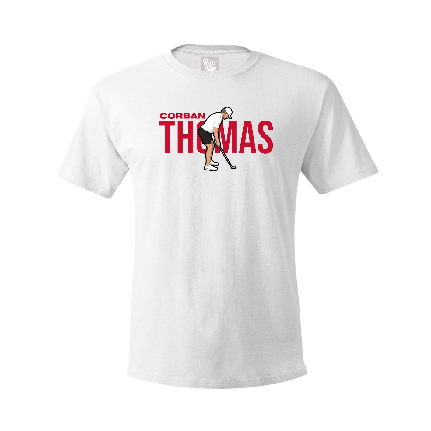 Youth Tee — Player Name in White