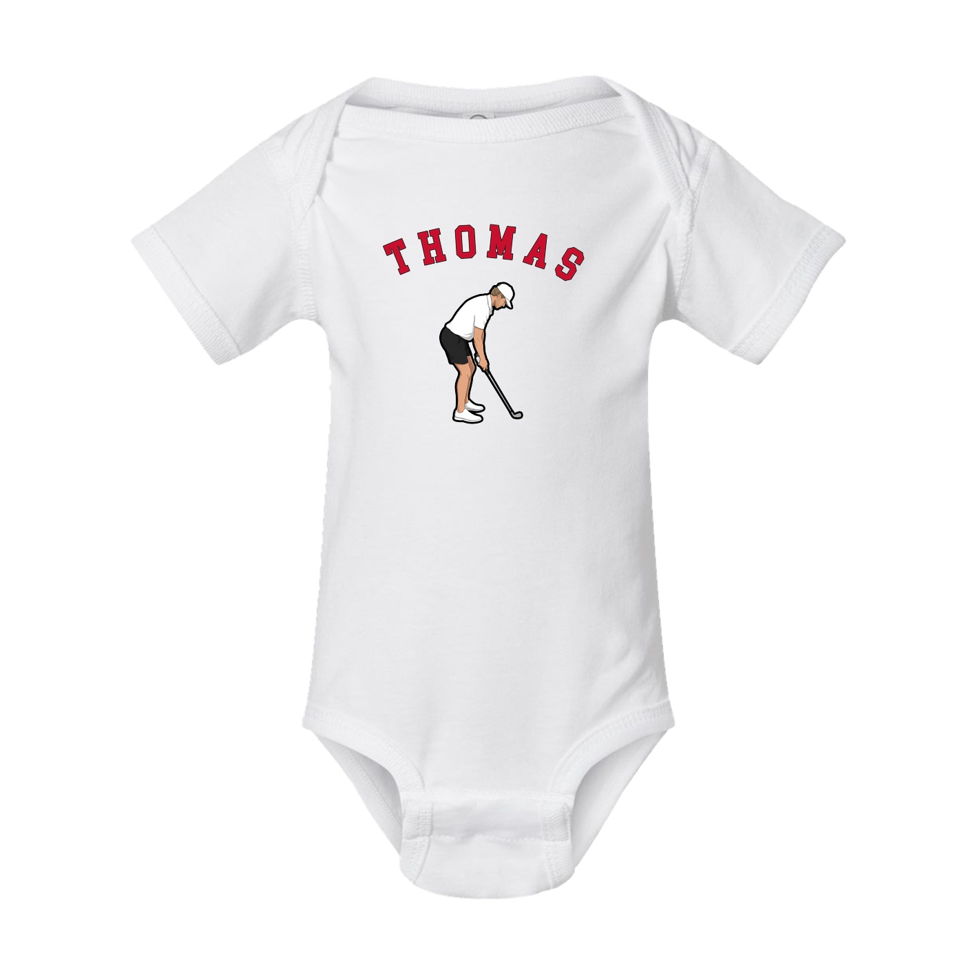 Baby Onesie — Shirsey Arch in White