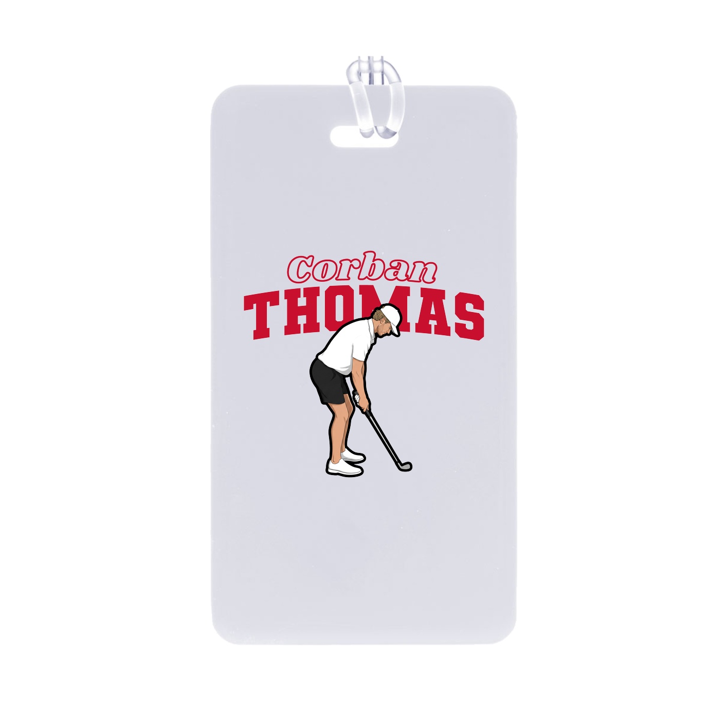 Bag Tag — Name Arch in Classic
