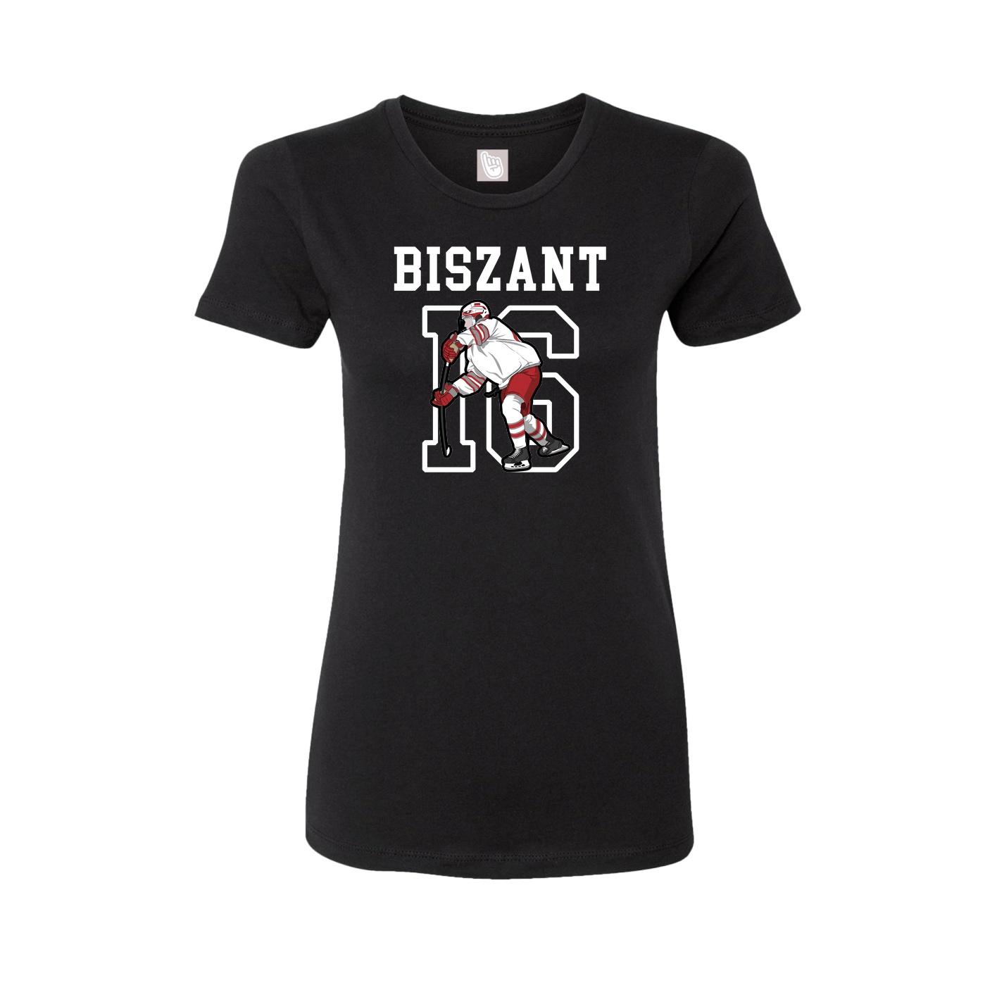 Fitted Women's Tee — Shirsey in Black