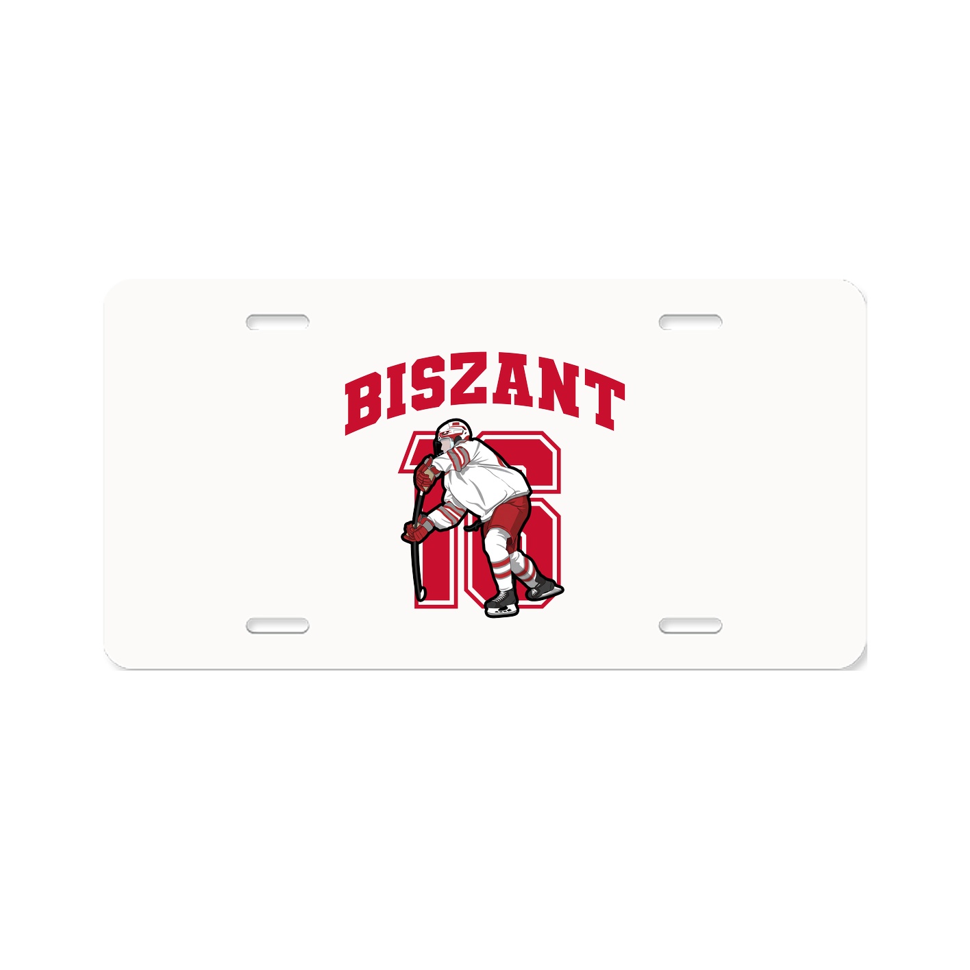 License Plate — Number in Classic
