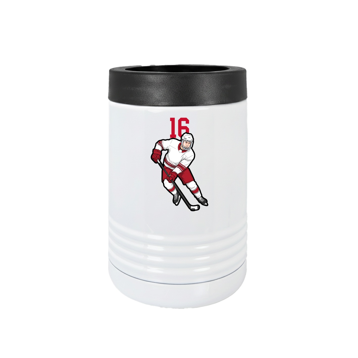 Beverage Holder — Number Top in White