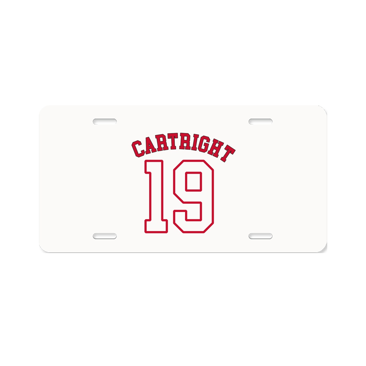 License Plate — Shirsey Arch in Classic