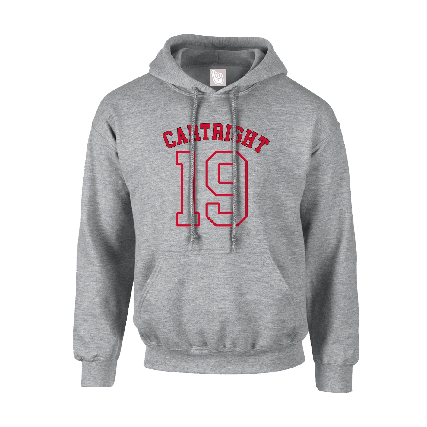 Youth Hoodie — Shirsey Arch in Grey