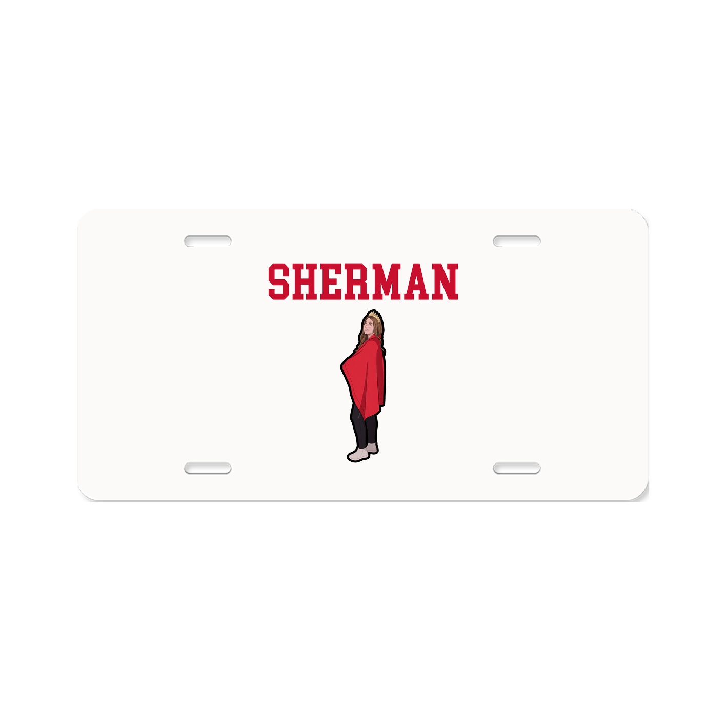 License Plate — Shirsey in Classic