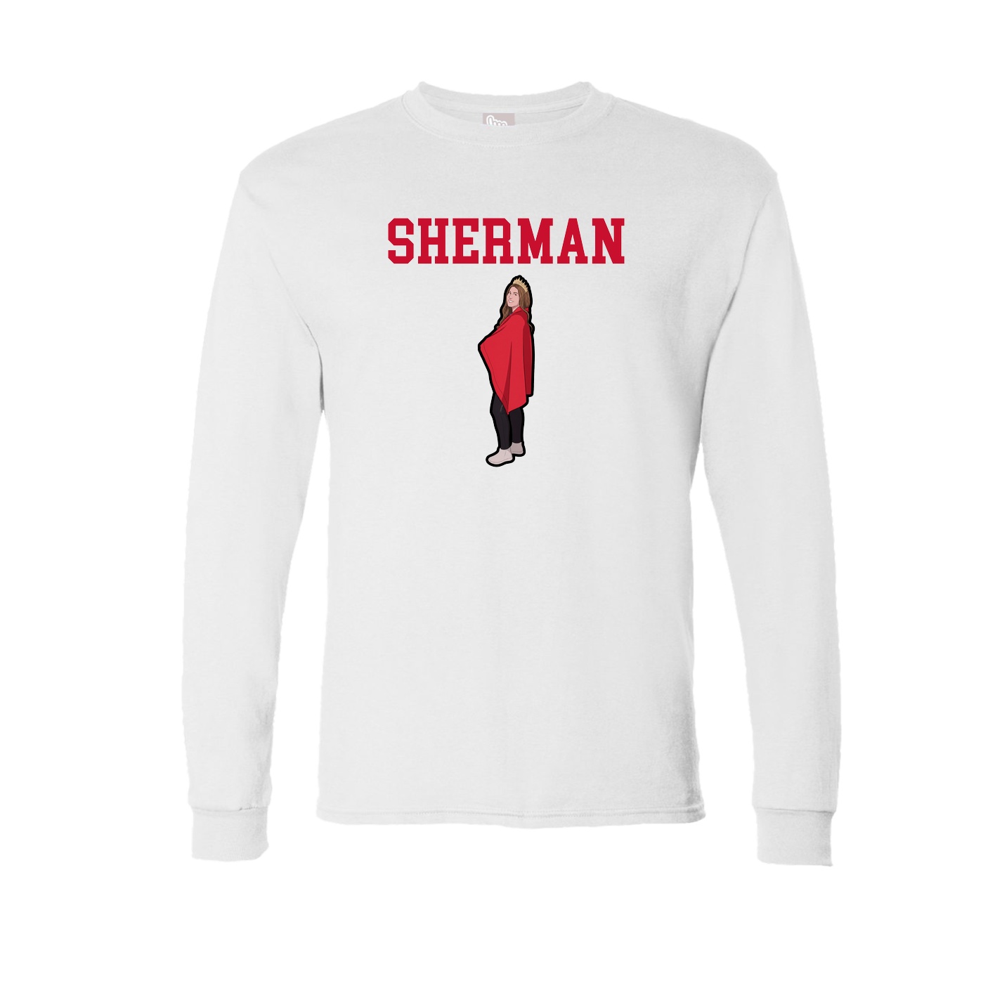 Long Sleeve Tee — Shirsey in White
