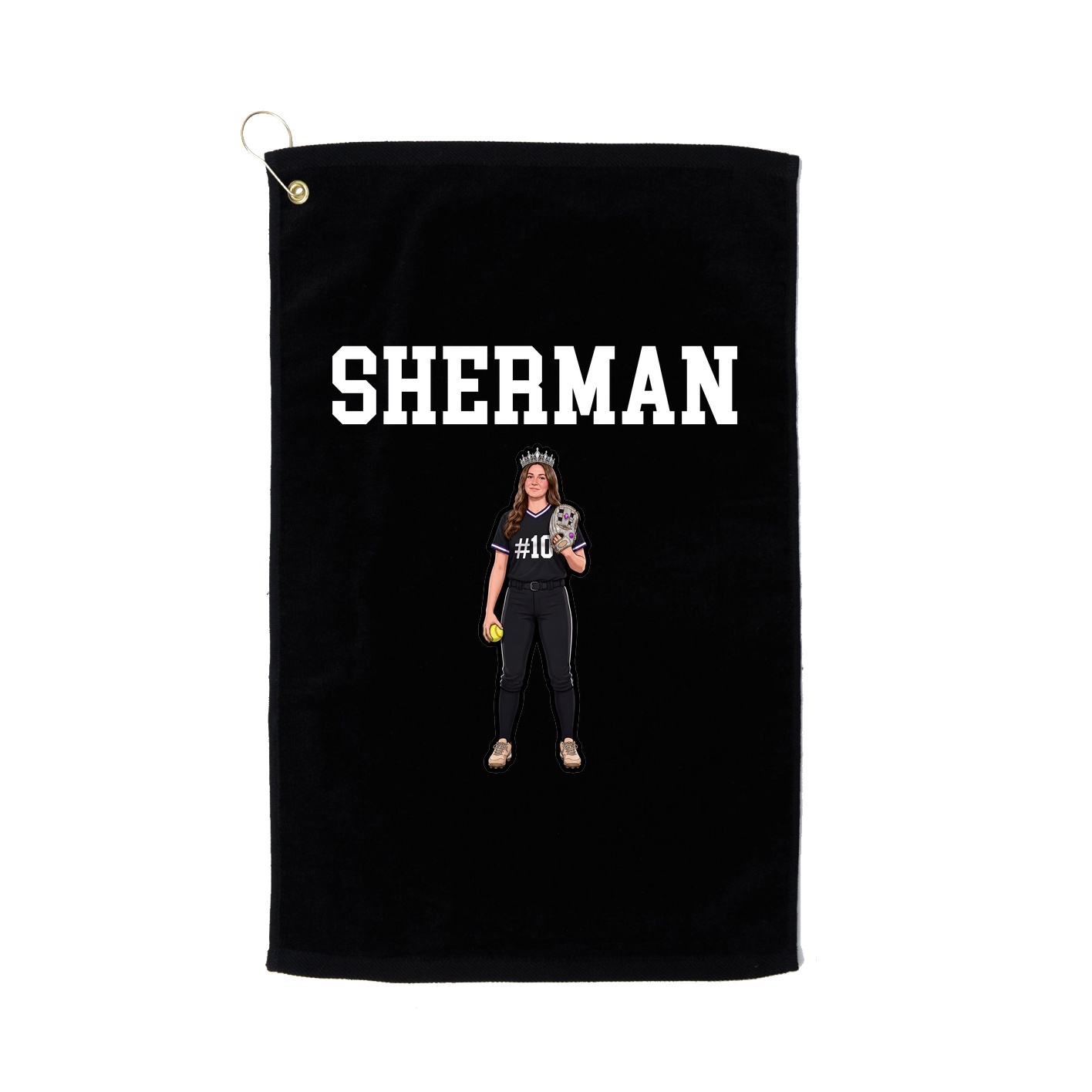 Golf Towel — Shirsey in Black