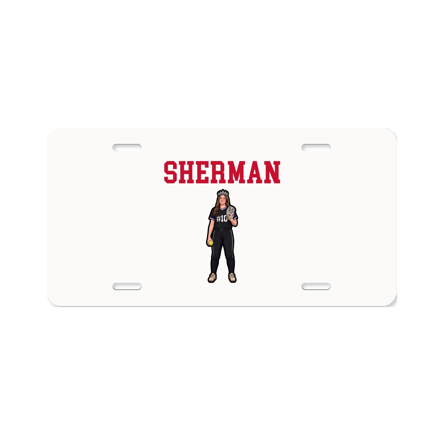 License Plate — Shirsey in Classic