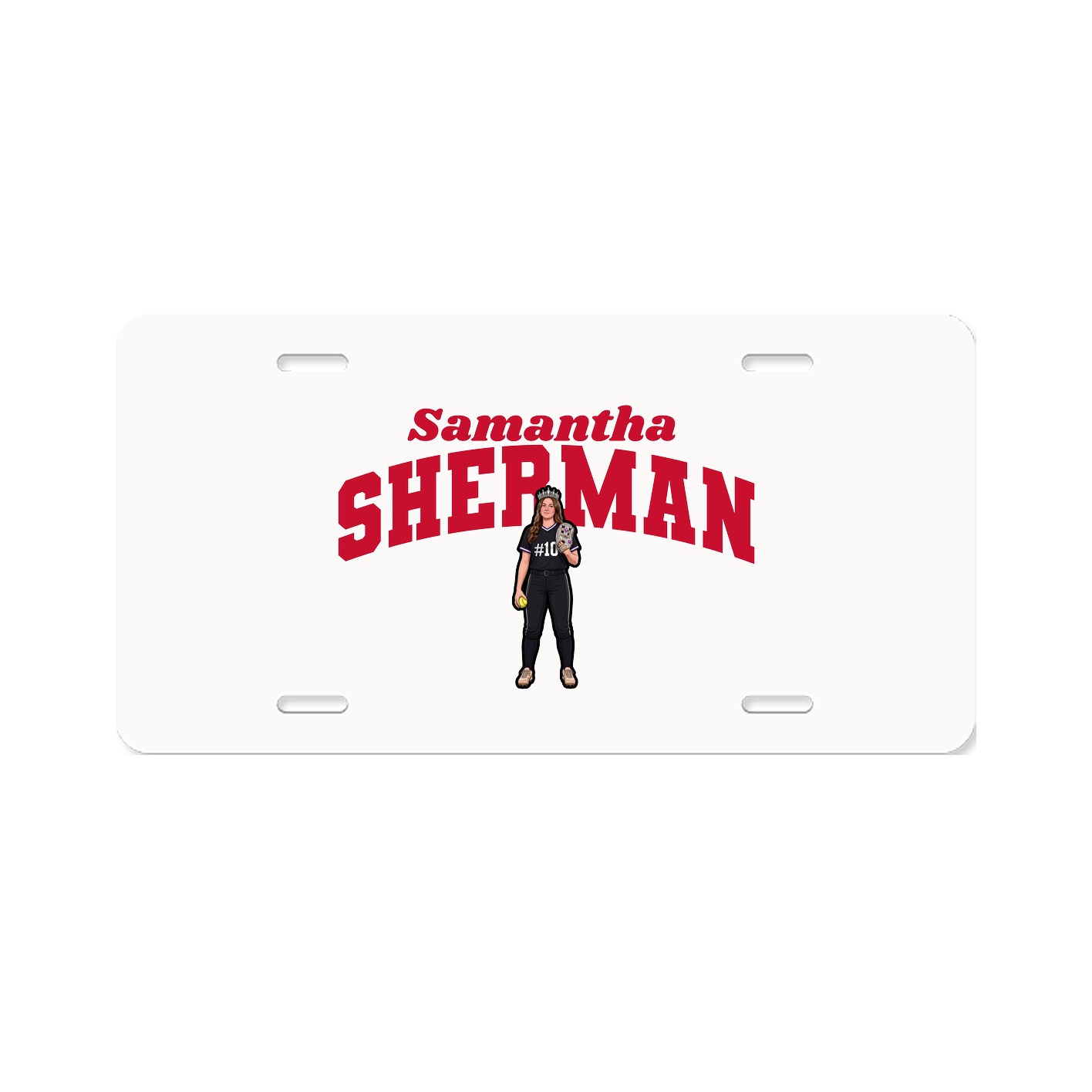 License Plate — Signature Arch in Classic