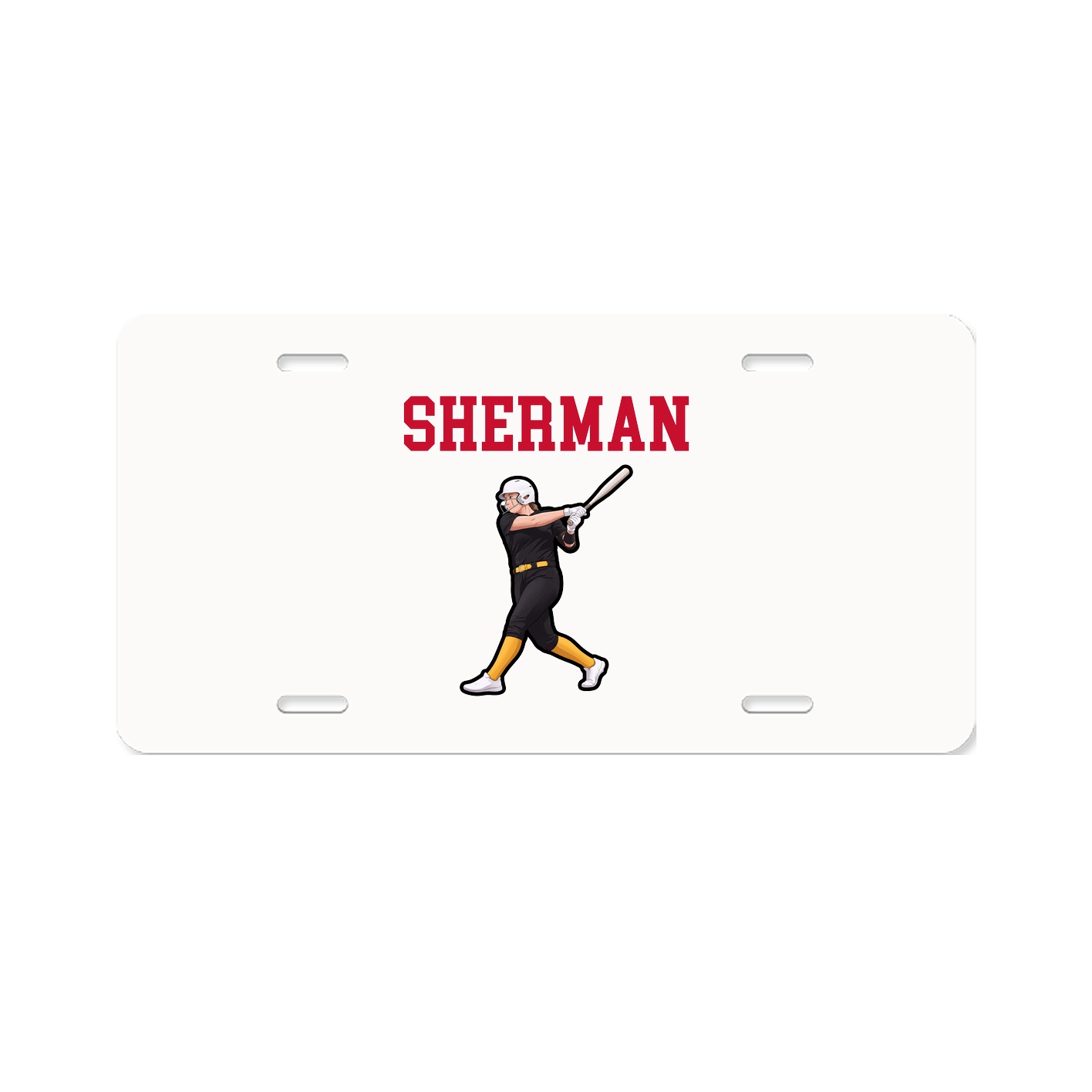 License Plate — Shirsey in Classic