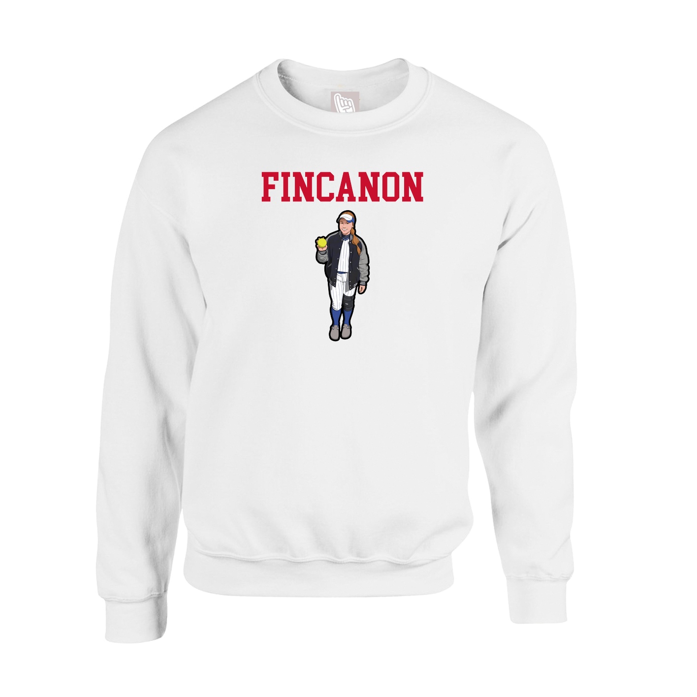Fleece Crew — Shirsey in White
