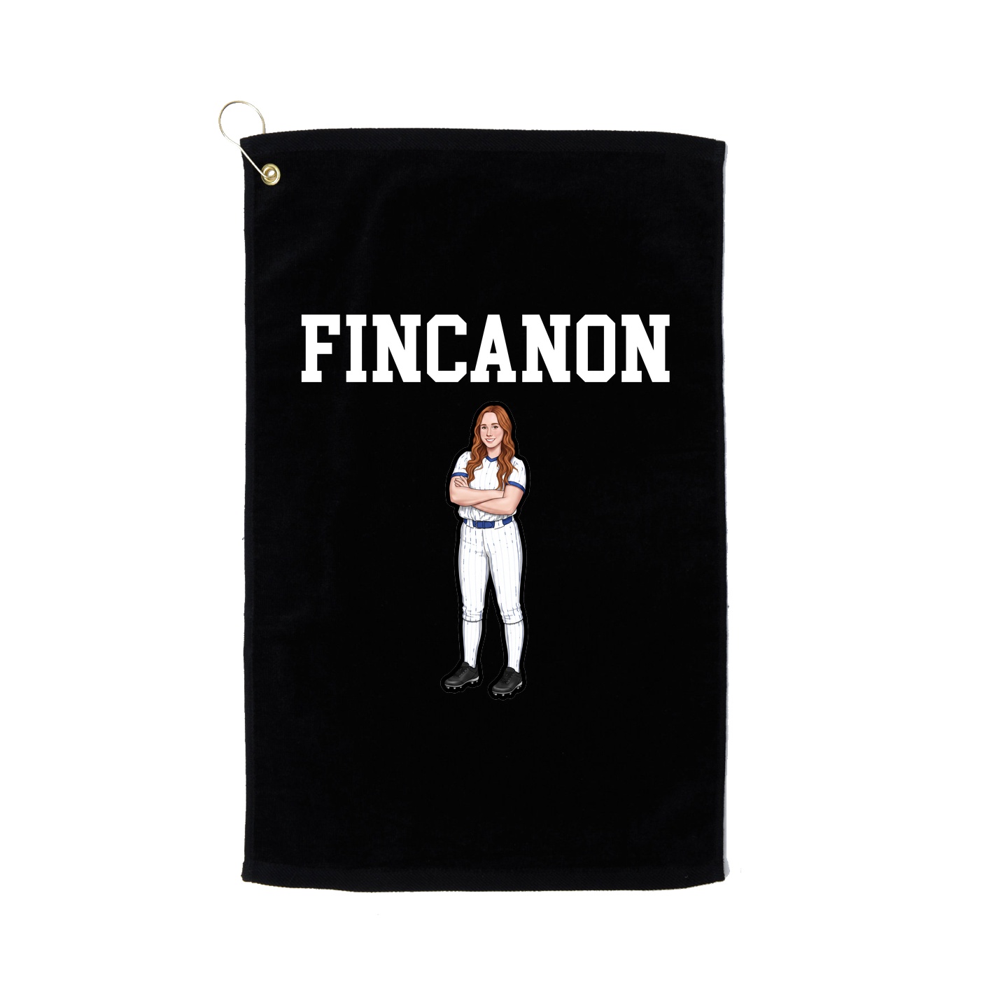 Golf Towel — Shirsey in Black