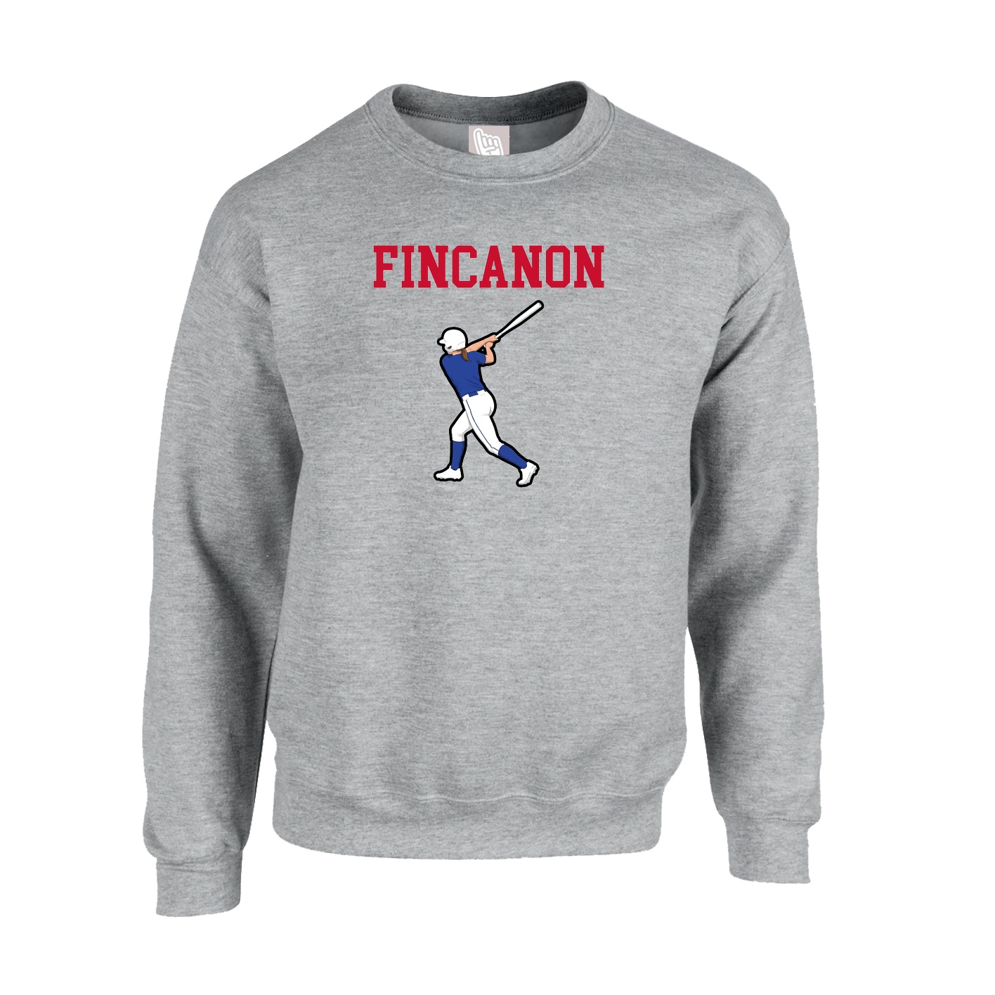 Fleece Crew — Shirsey in Grey