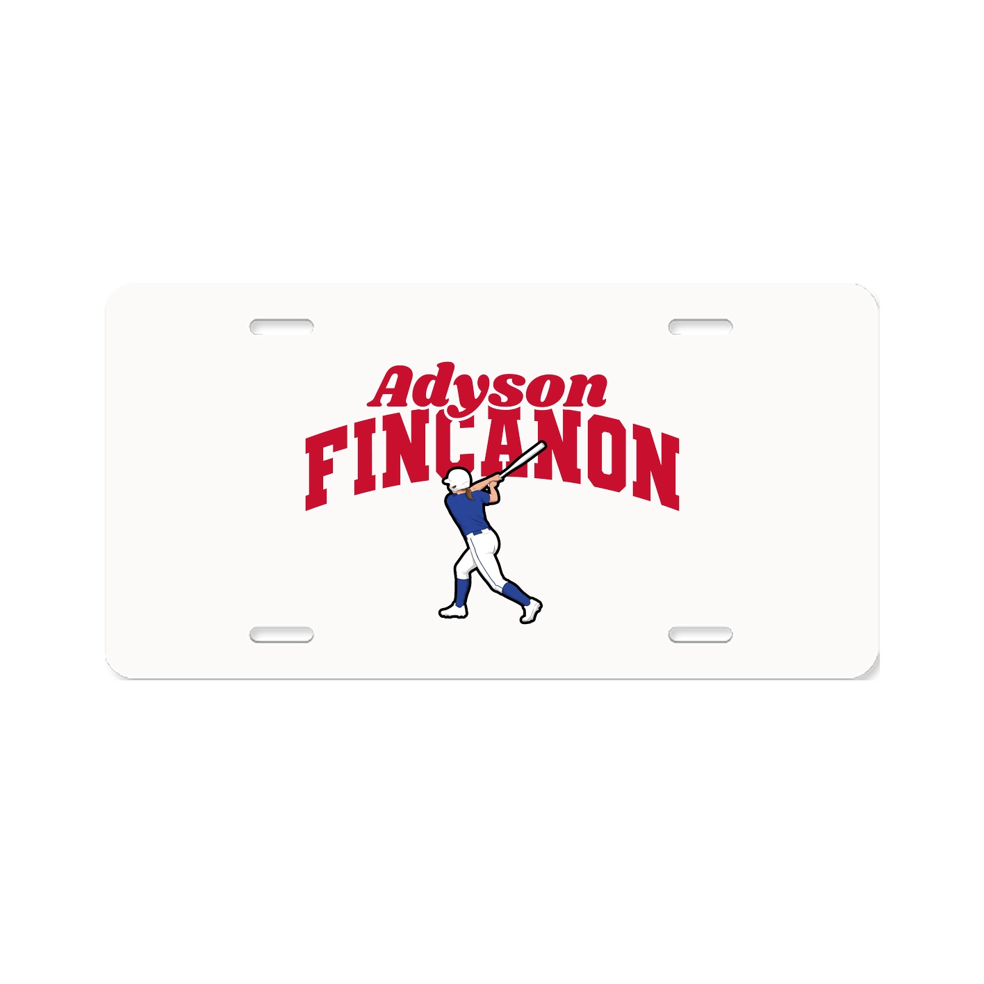 License Plate — Signature Arch in Classic