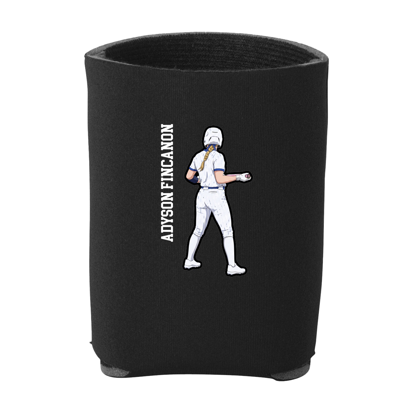 Can Holder — Name Vertical in Black
