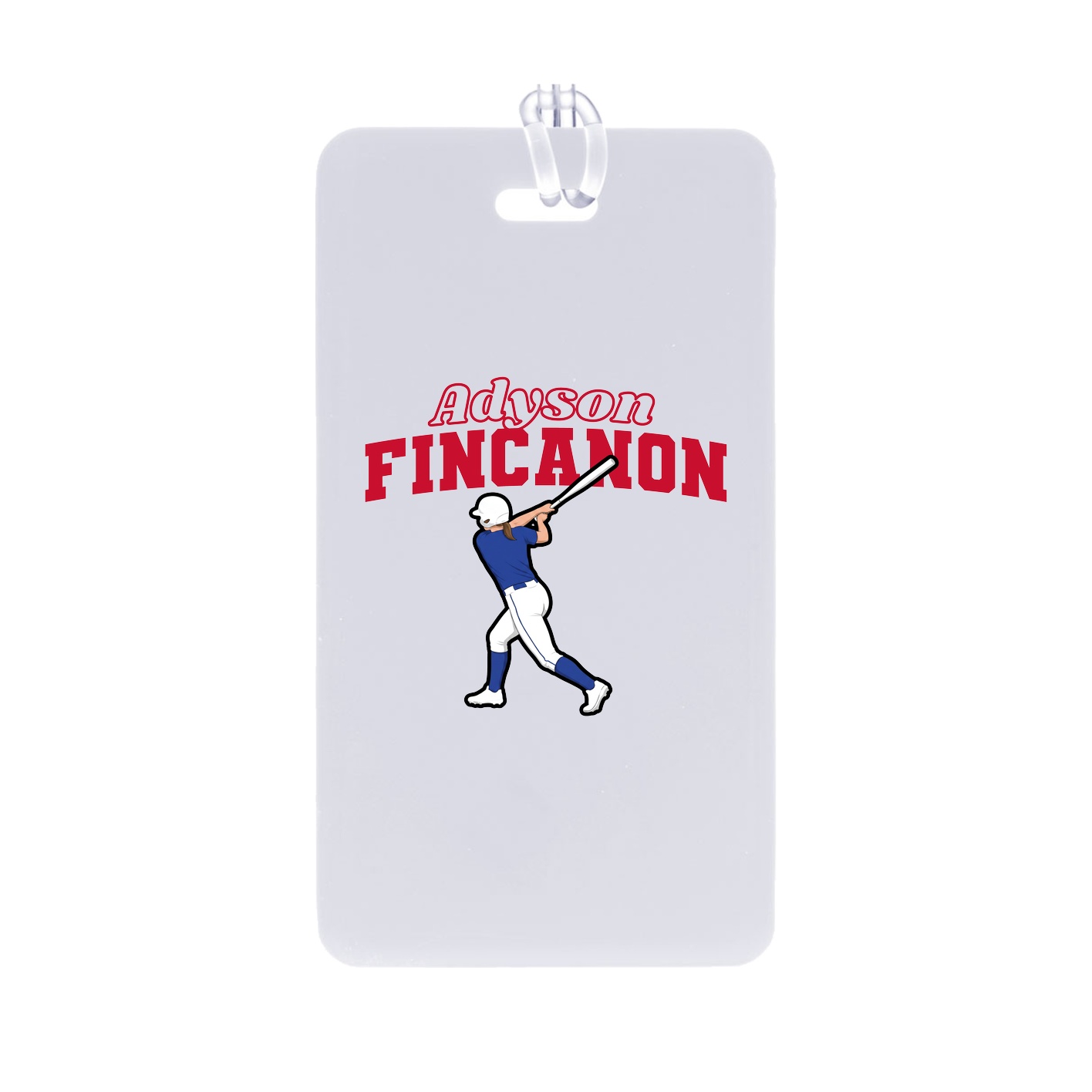 Bag Tag — Name Arch in Classic