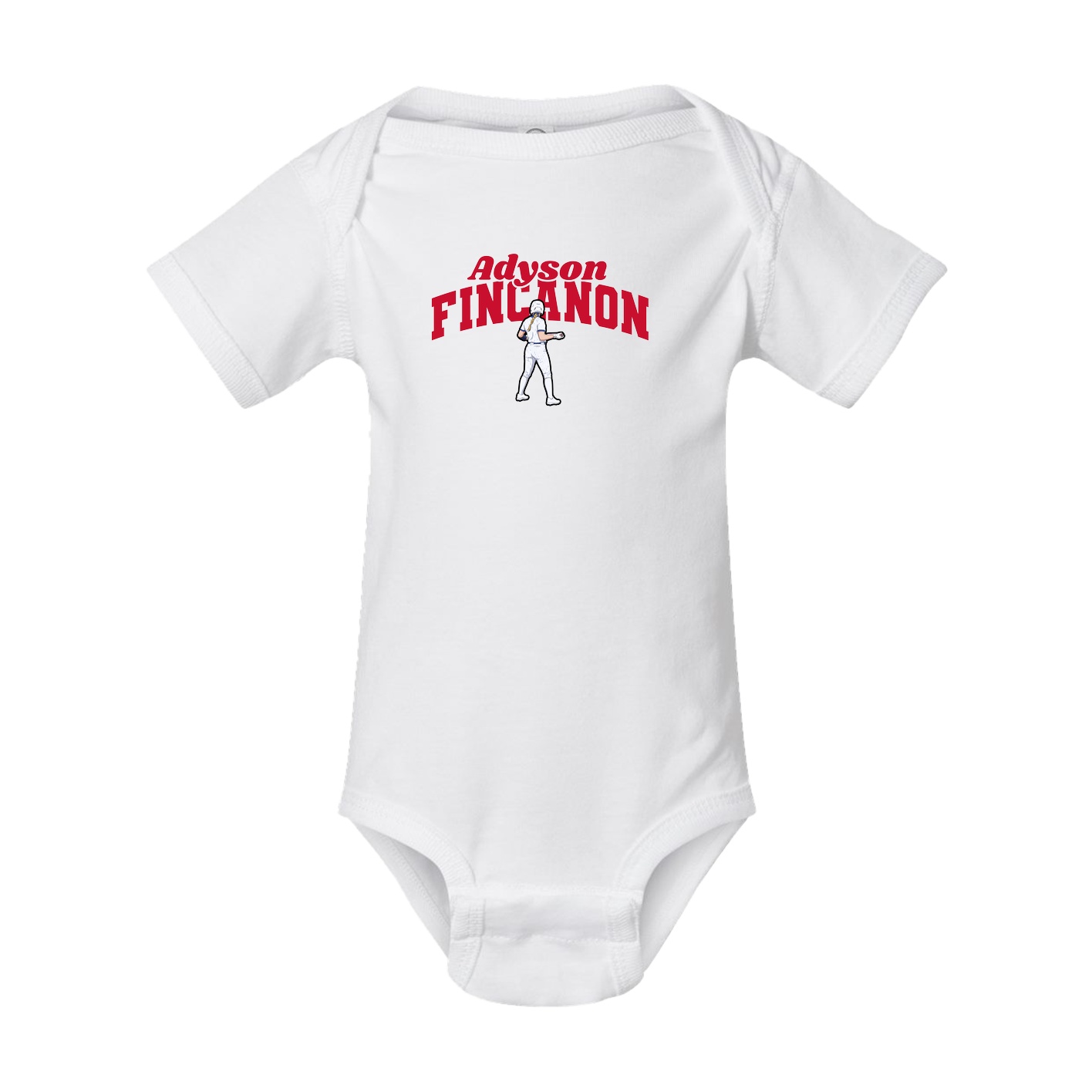 Baby Onesie — Signature Arch in White