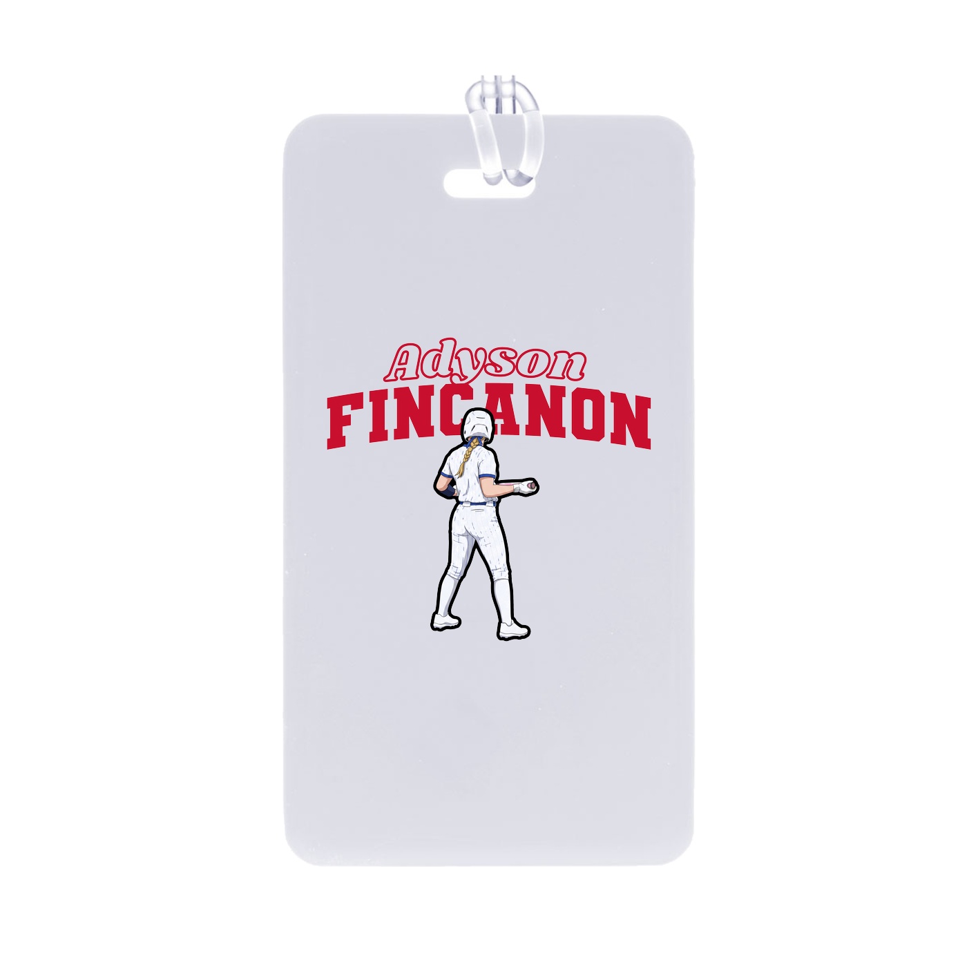 Bag Tag — Name Arch in Classic