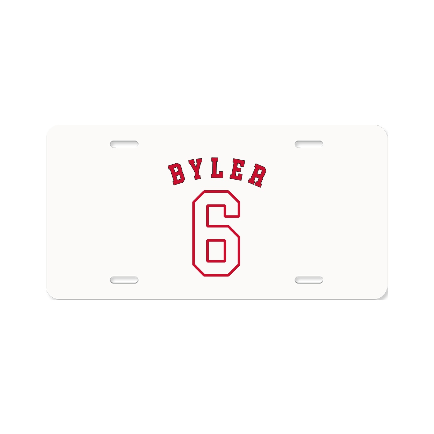 License Plate — Shirsey Arch in Classic